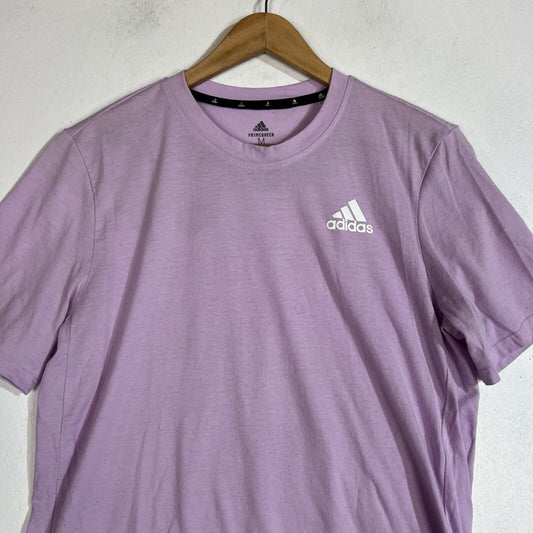 Adidas T-Shirt Women’s Medium Color Lavender Short Sleeve