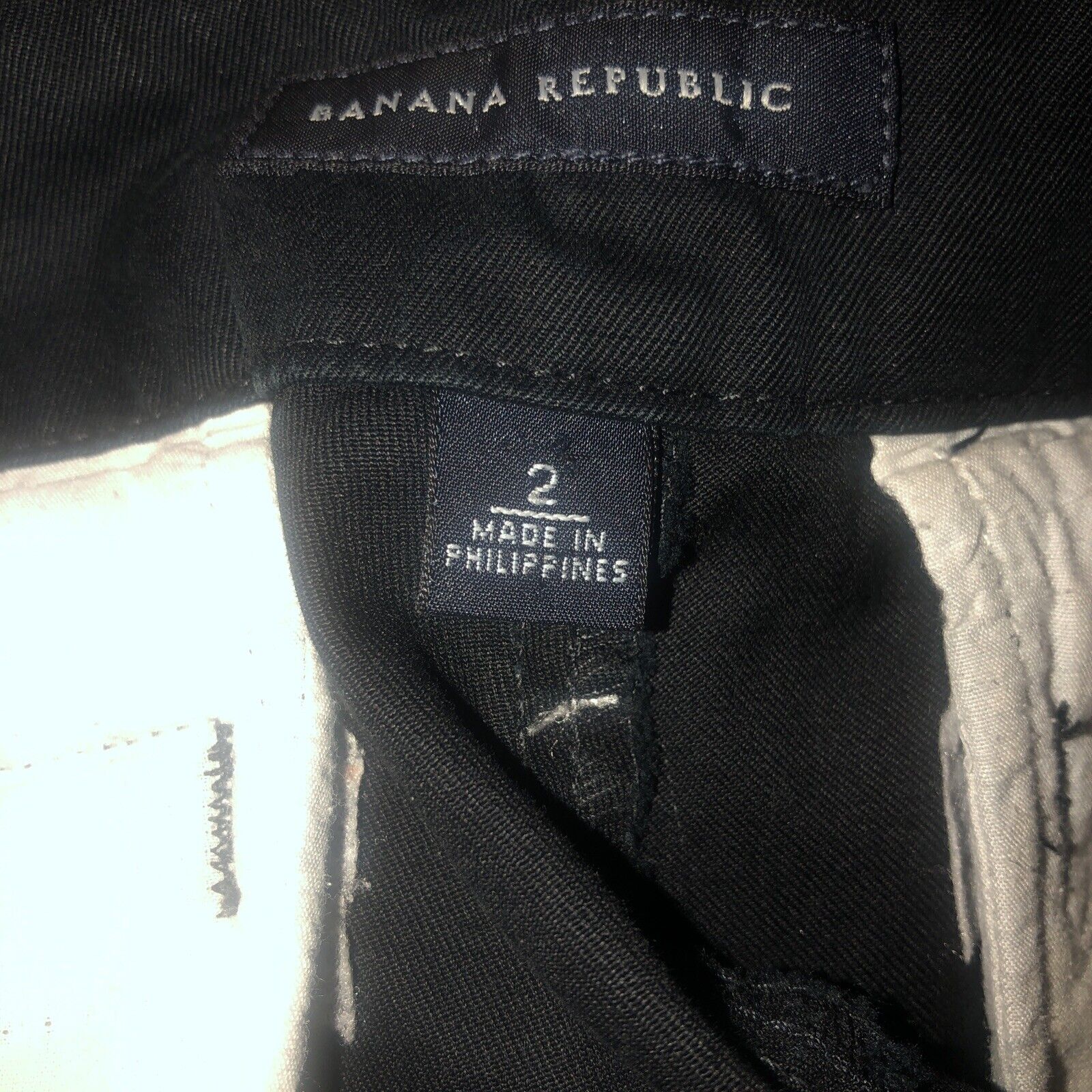 Banana Republic Shorts Size 2 Color Black  0442