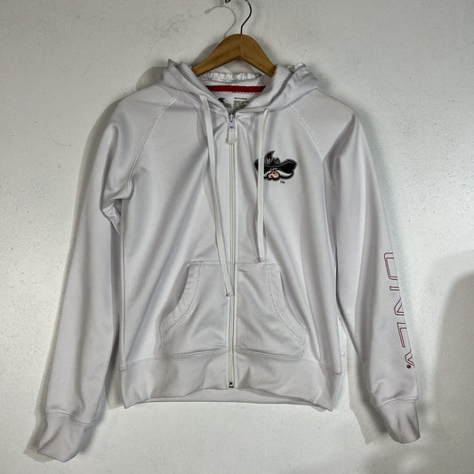 Colosseum UNLV Hoodie Women's Size M Color White Full Zip