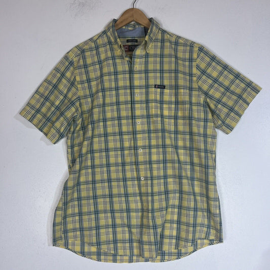 Chaps Men’s Short Sleeve Shirt Size M Multicolor (Pre-Owned) Button Up