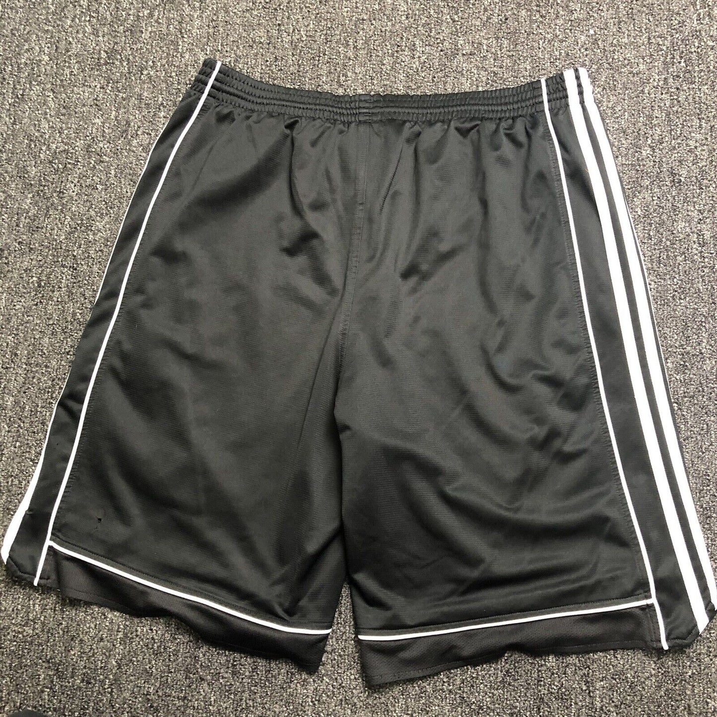 Adidas Shorts Mens Size Large Color Black/White. 1307200