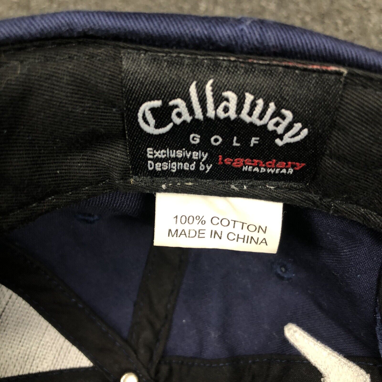 Callaway Golf Hat One Size Fits All Blue