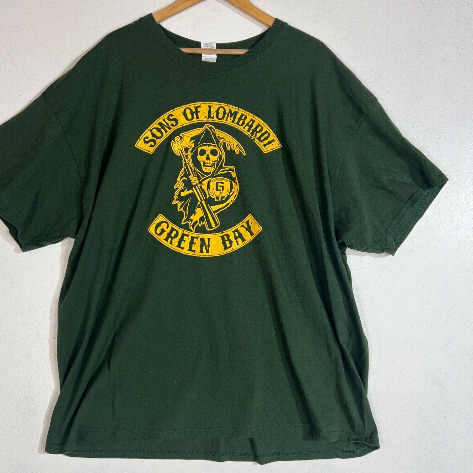 Son's Of Lombardi Novelty Shirt Men's Size 3XL Multicolor Green Bay Packers