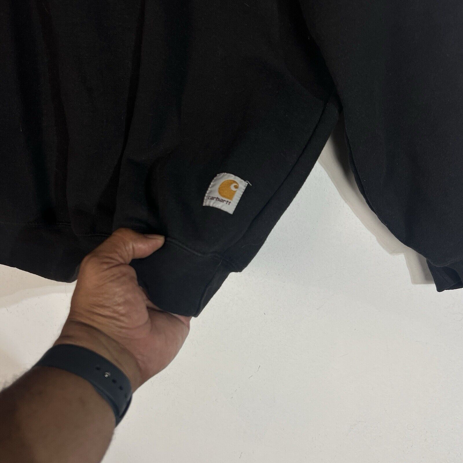 Carhartt Sweatshirt Men’s Size XL Color Black Long Sleeve Heavyweight