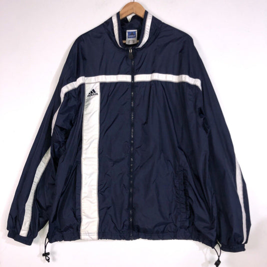Adidas Jacket Mens Size 2XL Color Blue Lightweight