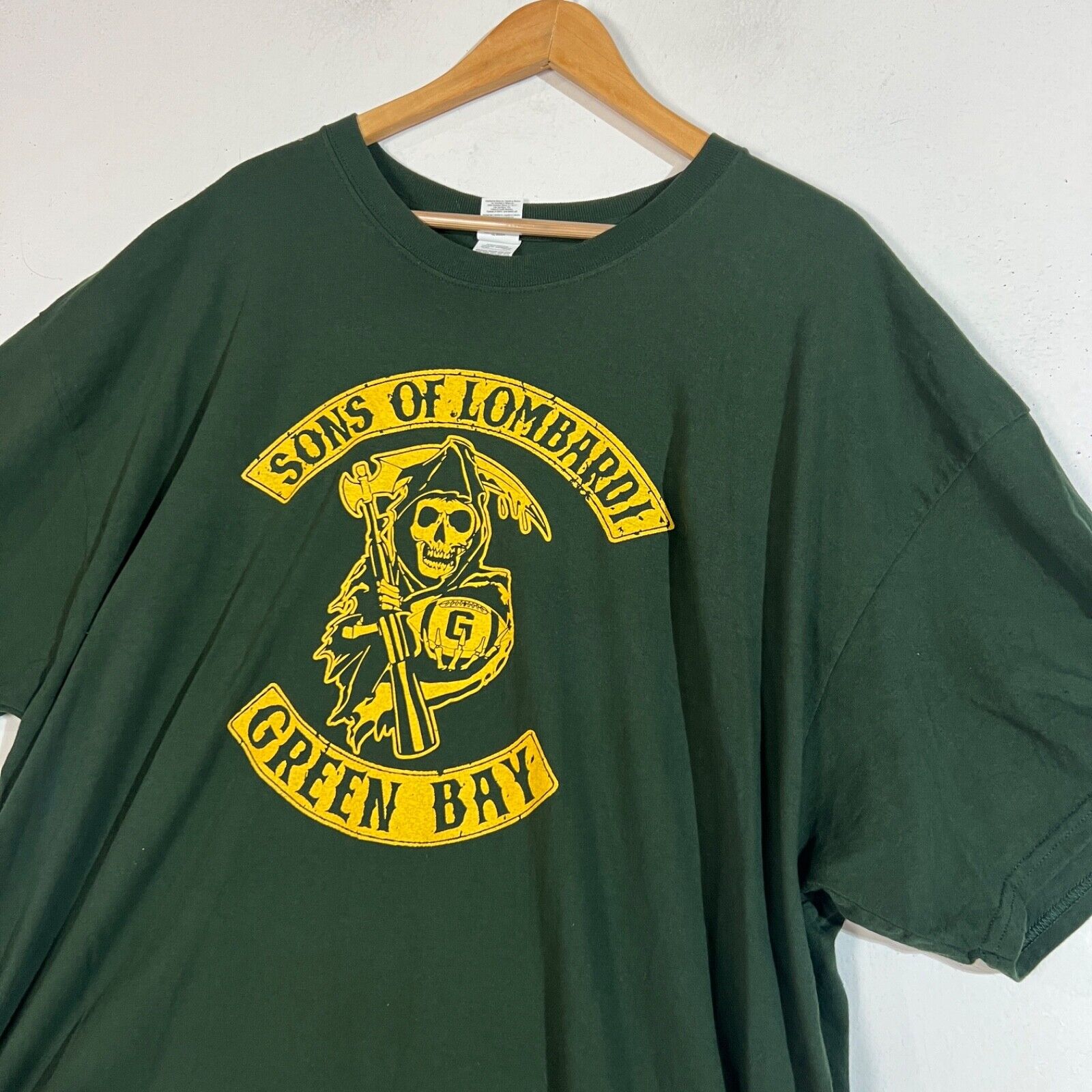 Son's Of Lombardi Novelty Shirt Men's Size 3XL Multicolor Green Bay Packers