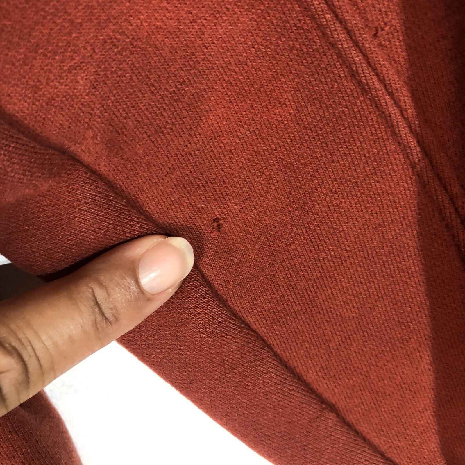 Columbia Mens Hoodie Size M Red Heavyweight PreOwned
