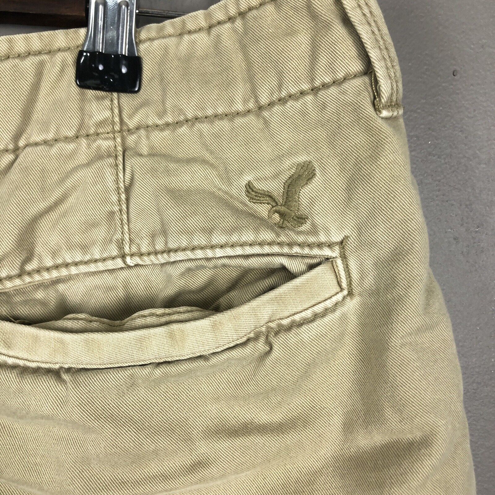 American Eagle Men’s Chino Shorts Size 31w Beige Heavy Casual