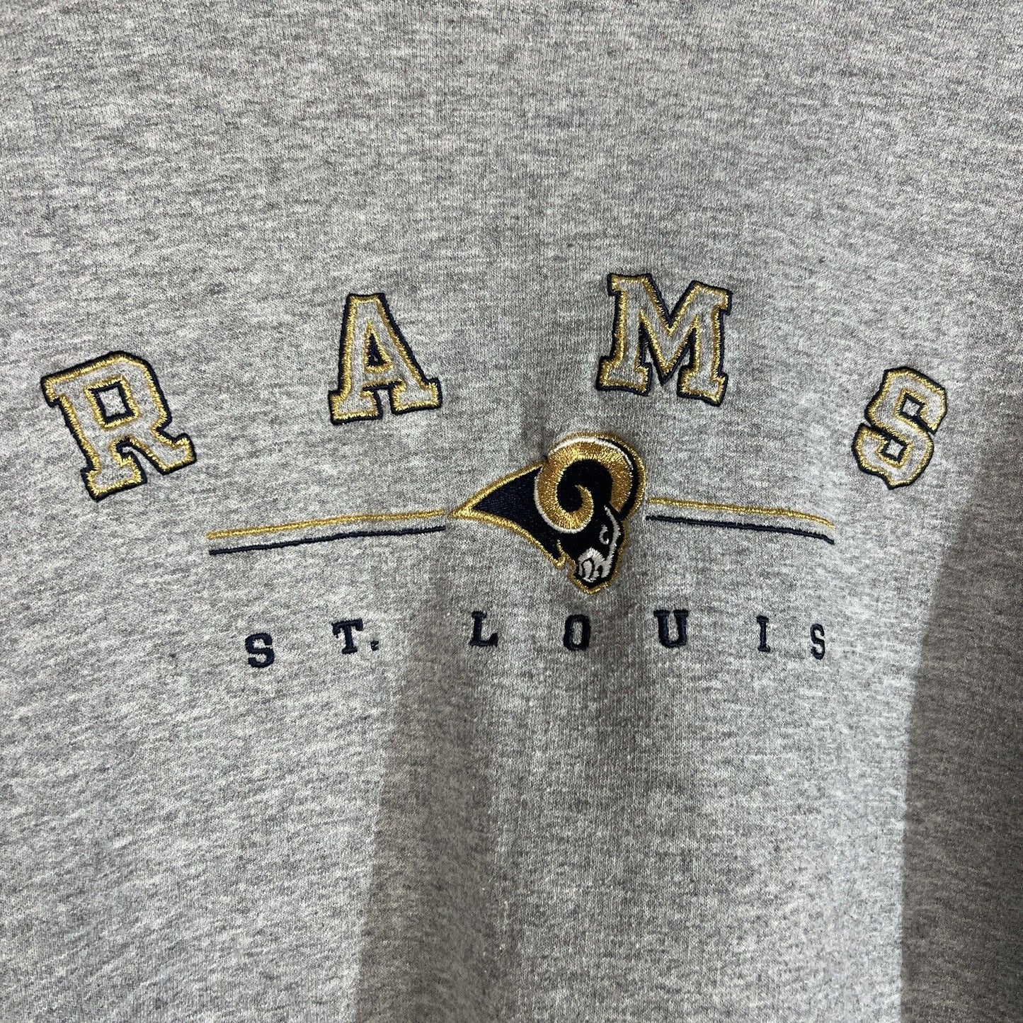 St. Louis Rams Champion Sweatshirt Men's XXL Multicolor Long Sleeve Sweater