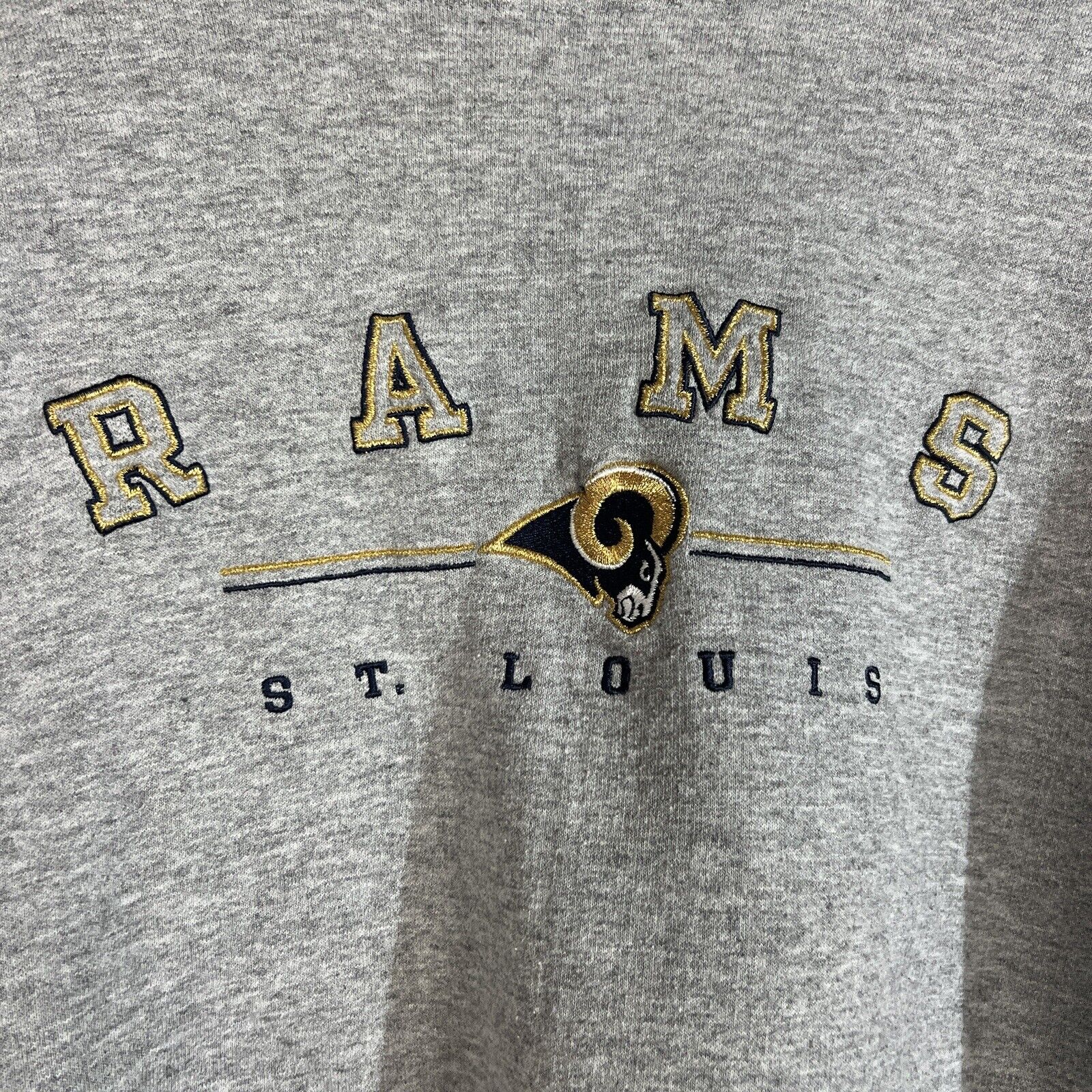 St. Louis Rams Champion Sweatshirt Men's XXL Multicolor Long Sleeve Sweater
