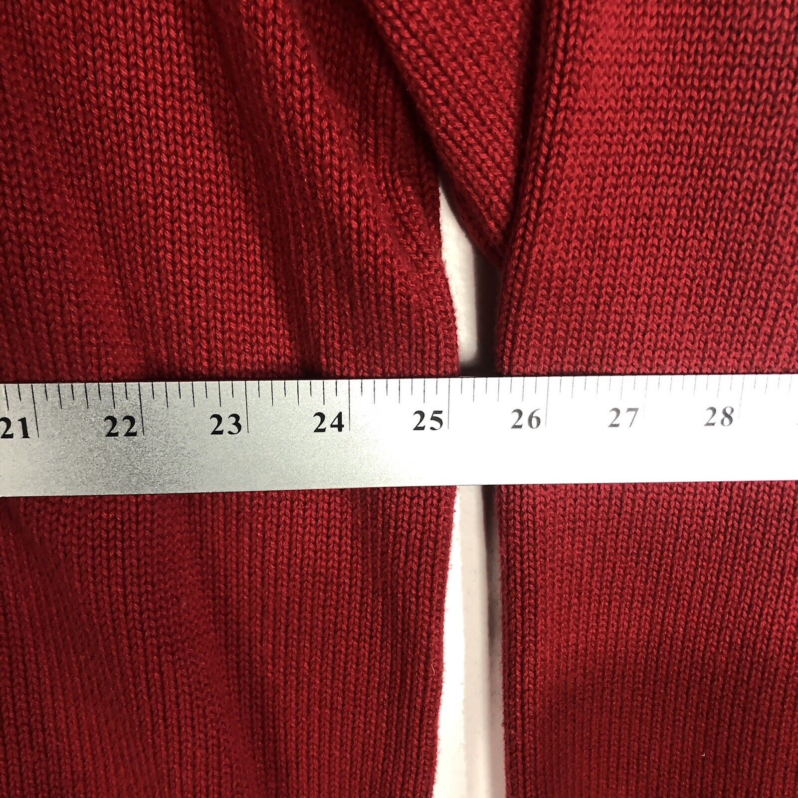 Chaps Sweater Men’s Size 2XLT Color Red Heavyweight Casual