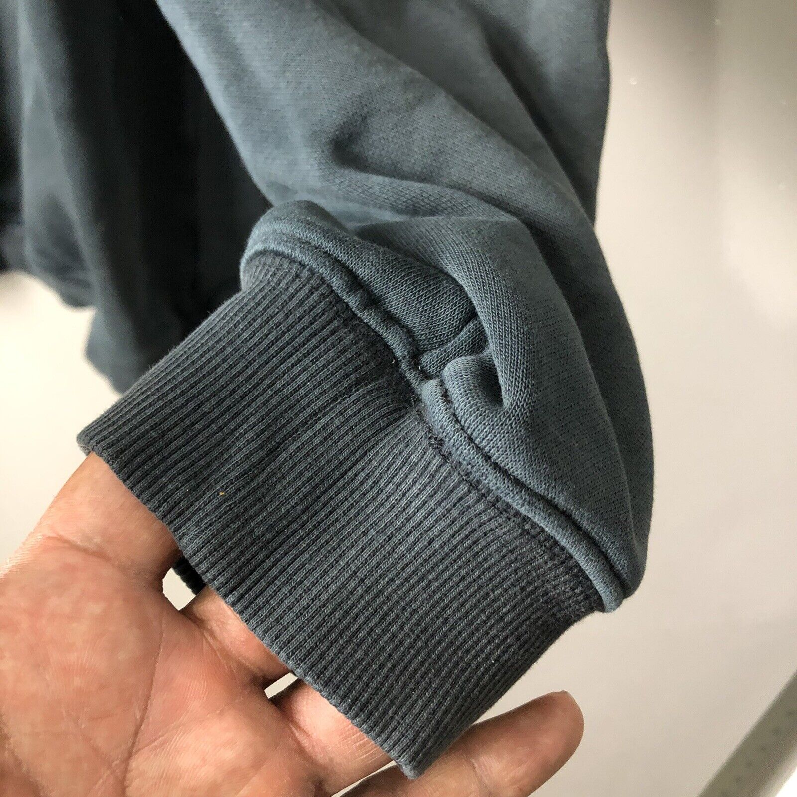 Adidas Full Zip Jacket Men’s Large Charcoal Gray Long Sleeve