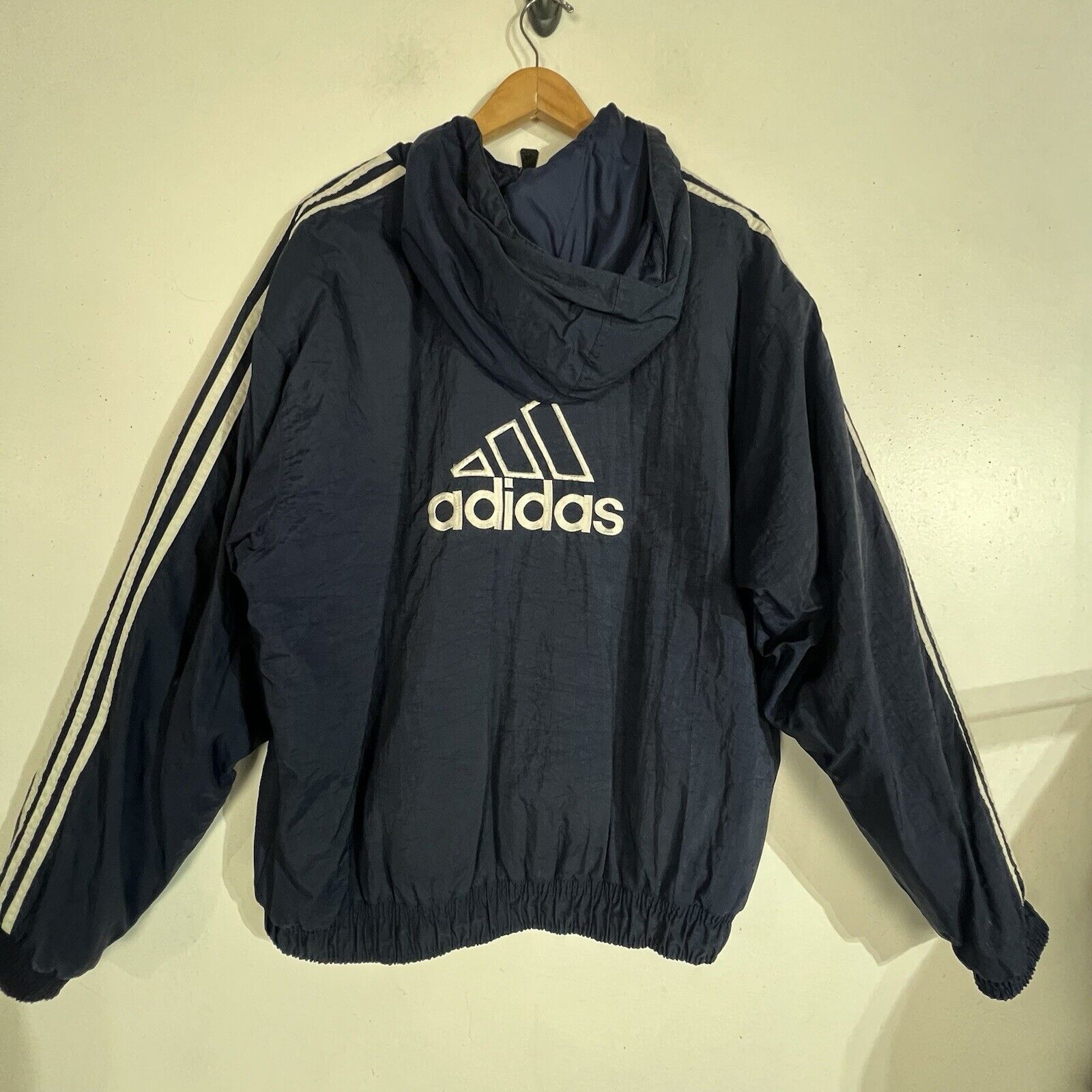 Adidas Jacket Men’s Size Large Multicolor Lined Full Zip