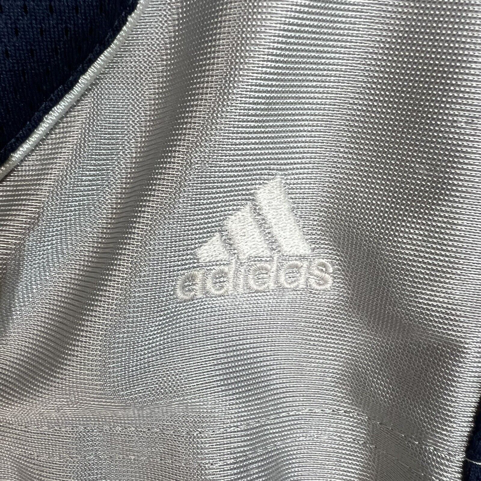 Adidas Mens Basketball Shorts Medium Blue Drawstring Pre Owned