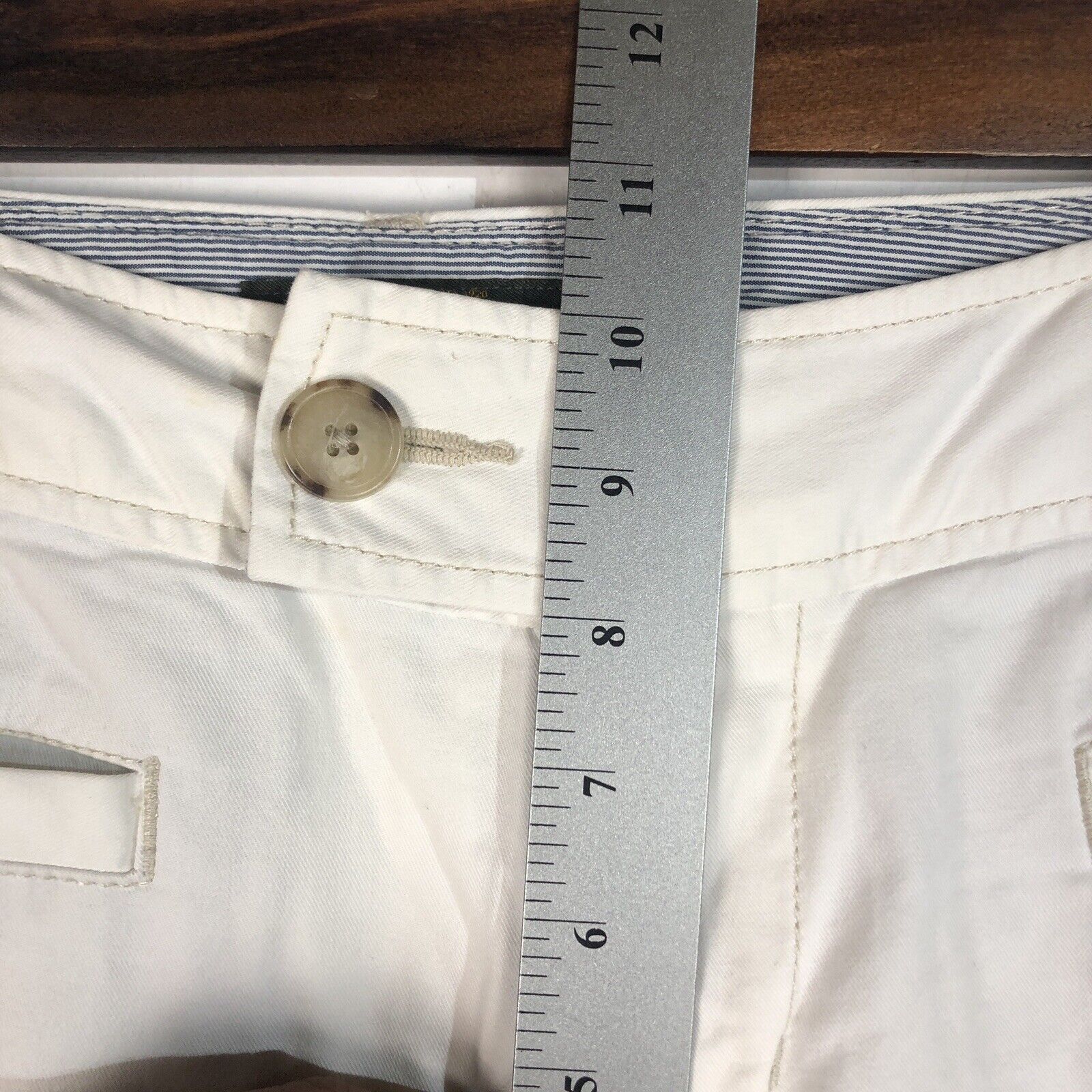 Eddie Baier Capri Pants Women’s Size 7 Color Ivory (Blakely Fit) Casual