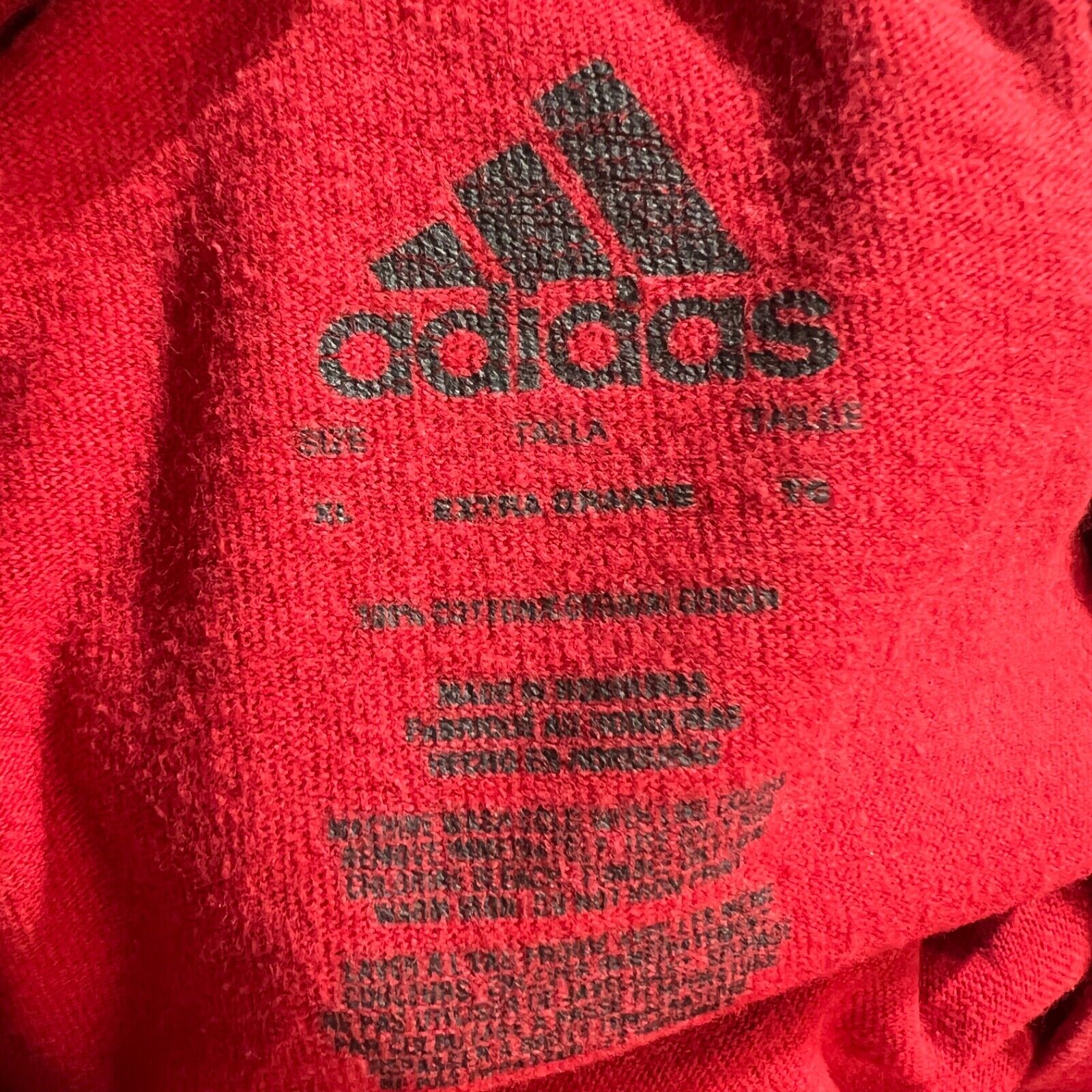 Adidas T-Shirt Men's Size 2XL Multicolor Short Sleeve
