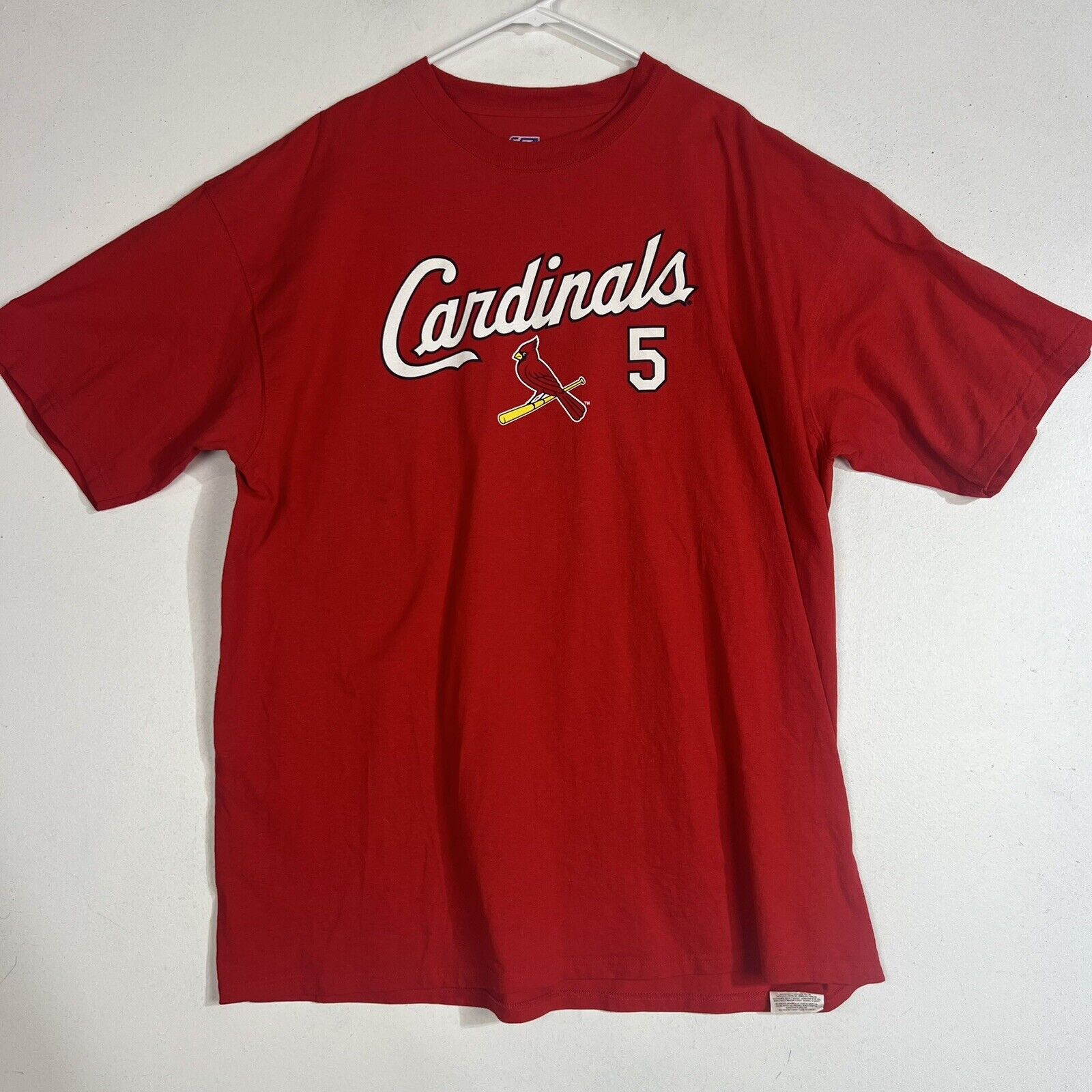 St Louis Cardinals Albert Pujols CSA T- Shirt Men’s 2XL Multicolor Short Sleeve