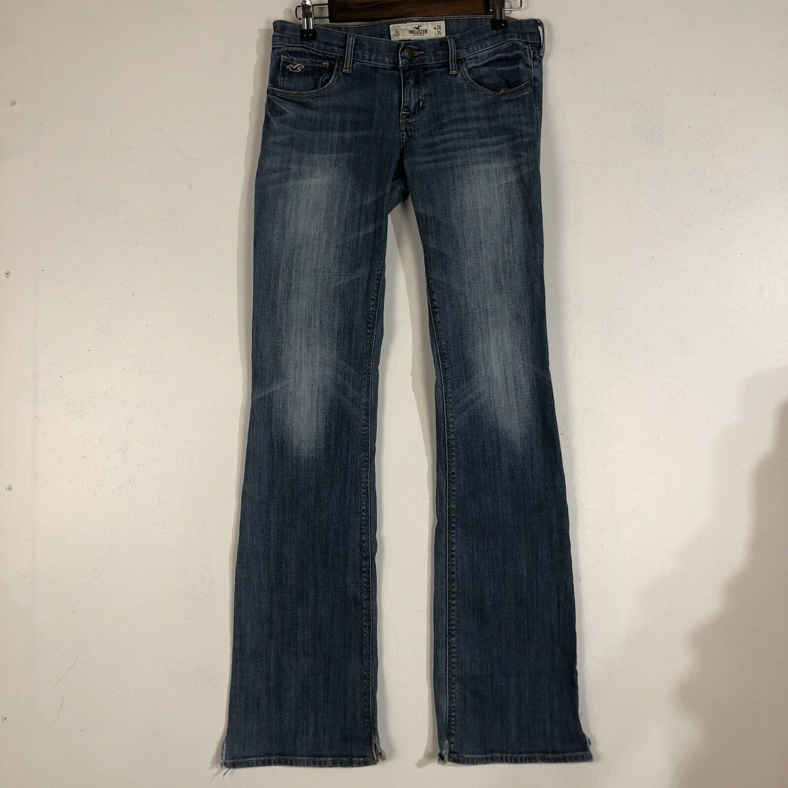 Hollister Social Stretch Jeans Womens Size 26 Color Blue