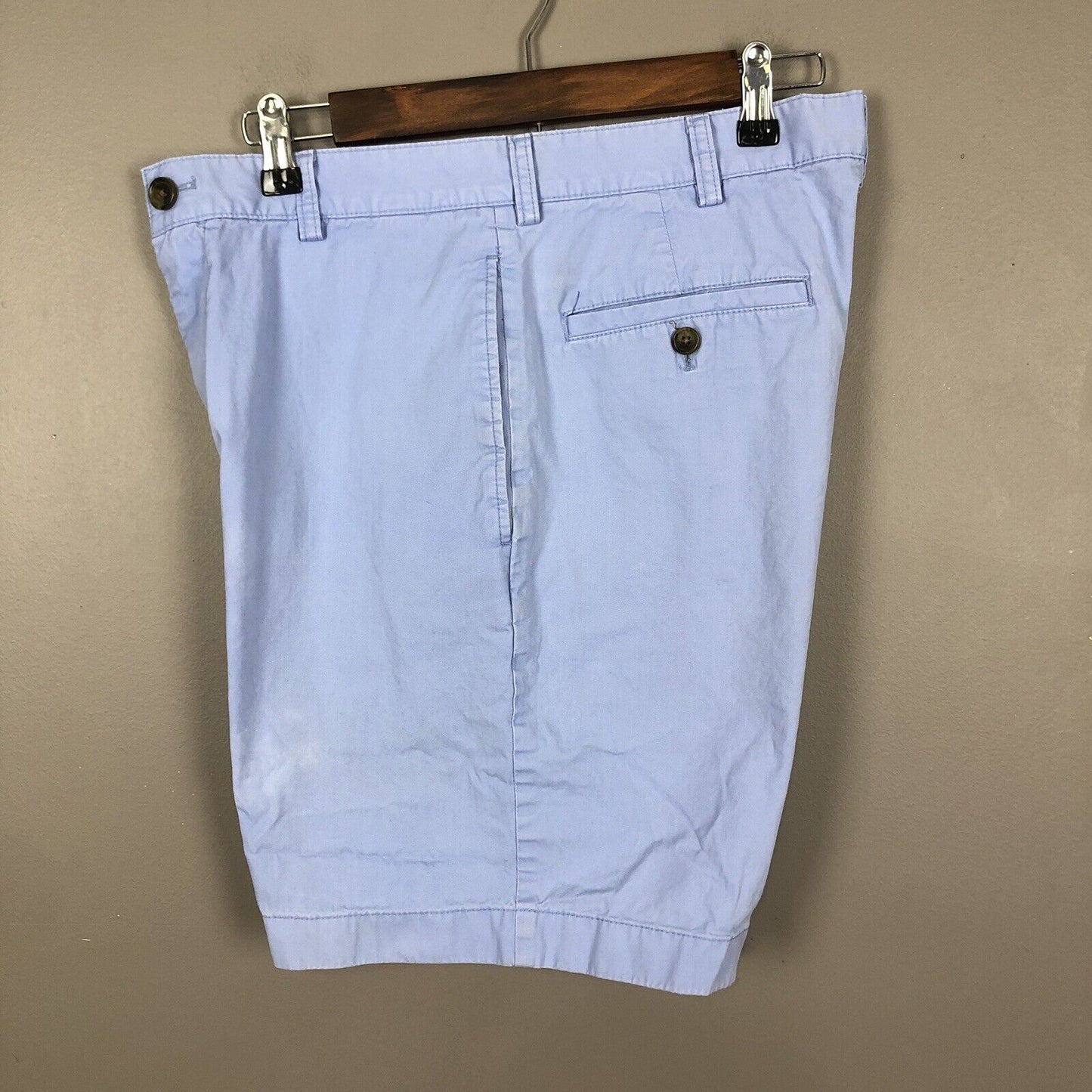 Brooks Brothers 346 Men’s Chino Shorts Size 33w Blue Casual