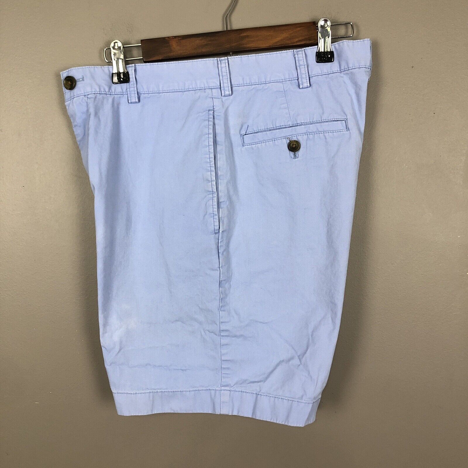 Brooks Brothers 346 Men’s Chino Shorts Size 33w Blue Casual