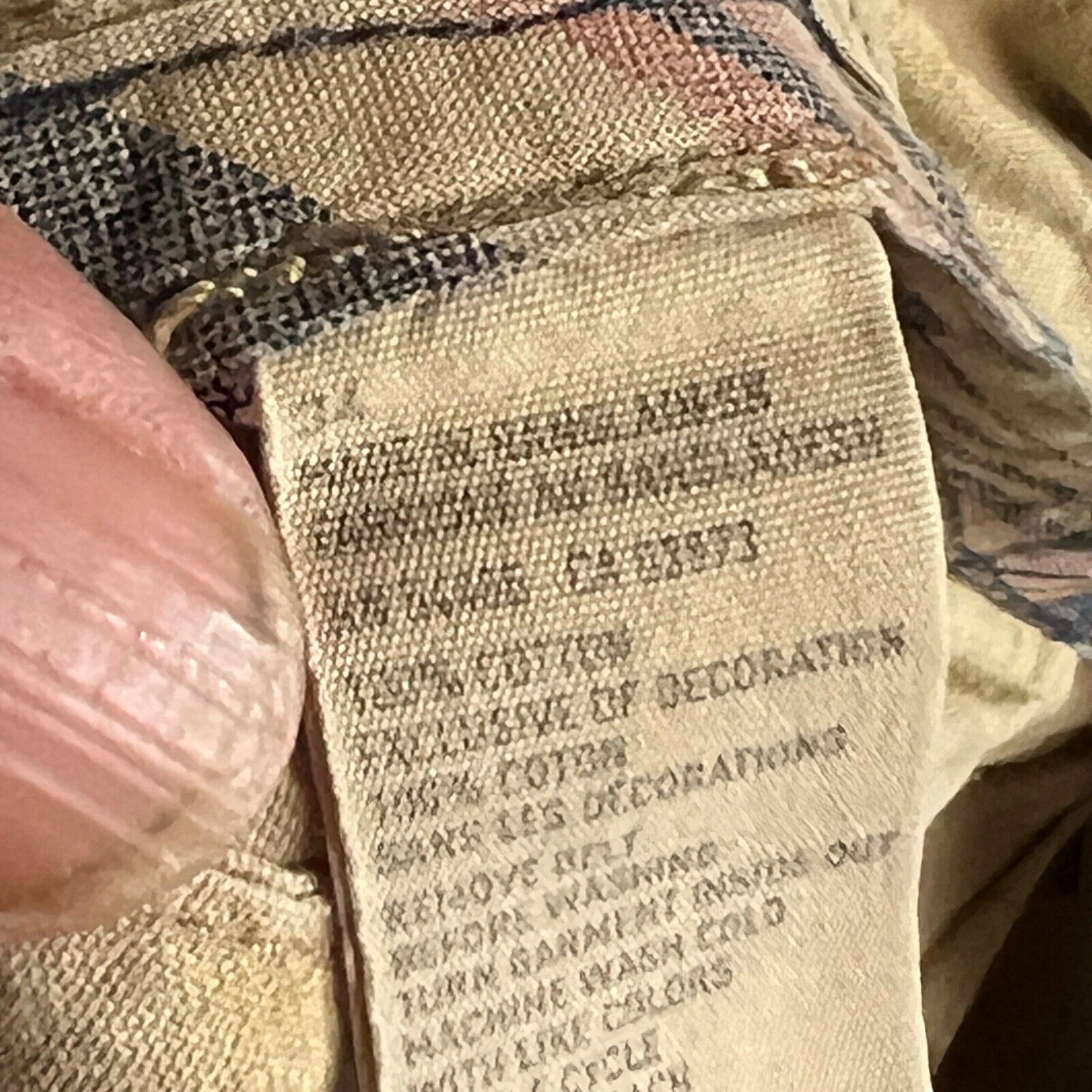 American Eagle Longer Length Mens Cargo Shorts Size 34 Beige PreOwned