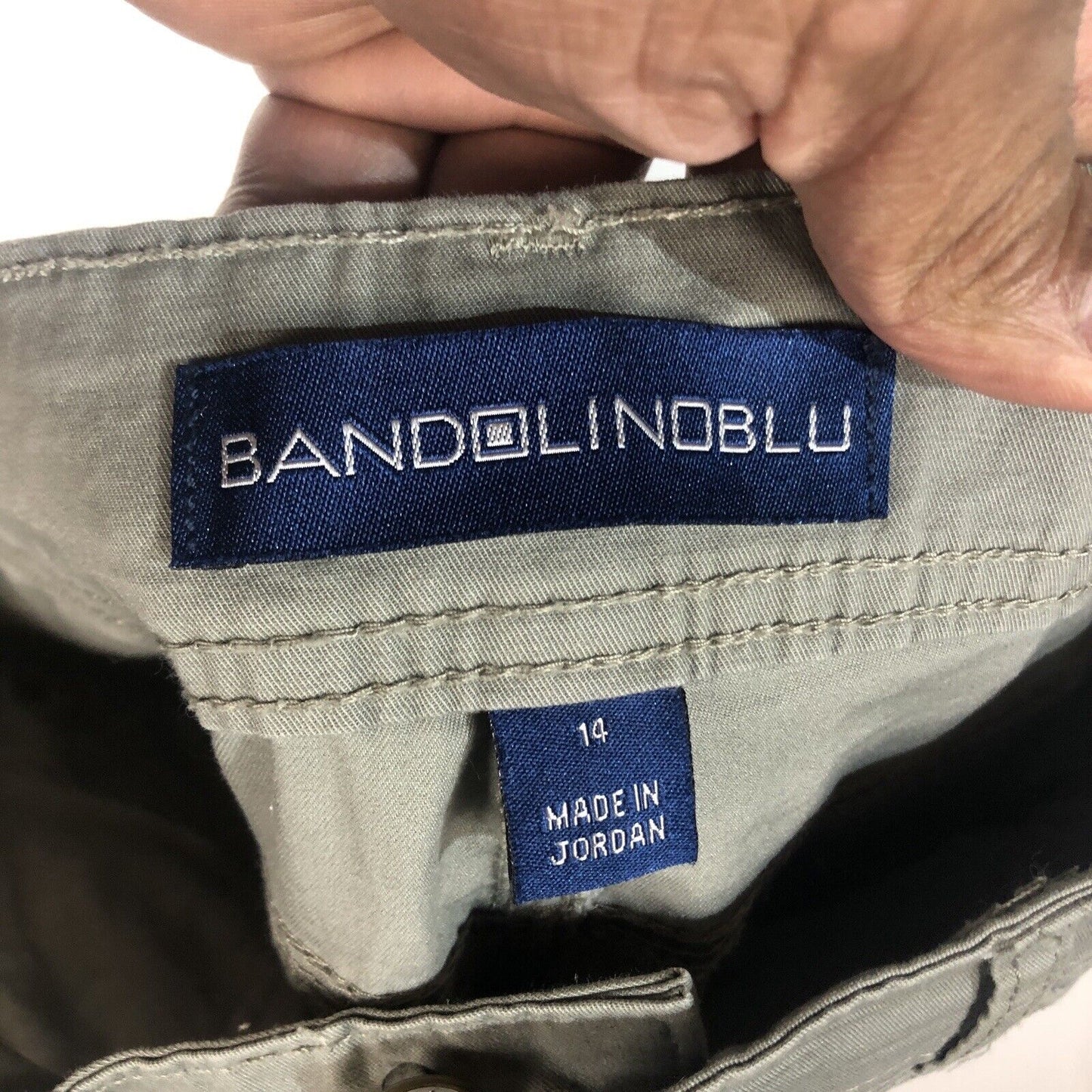 Bandolinoblu Pants Women’s Size 14 Color Green Lightweight Outdoor Casual
