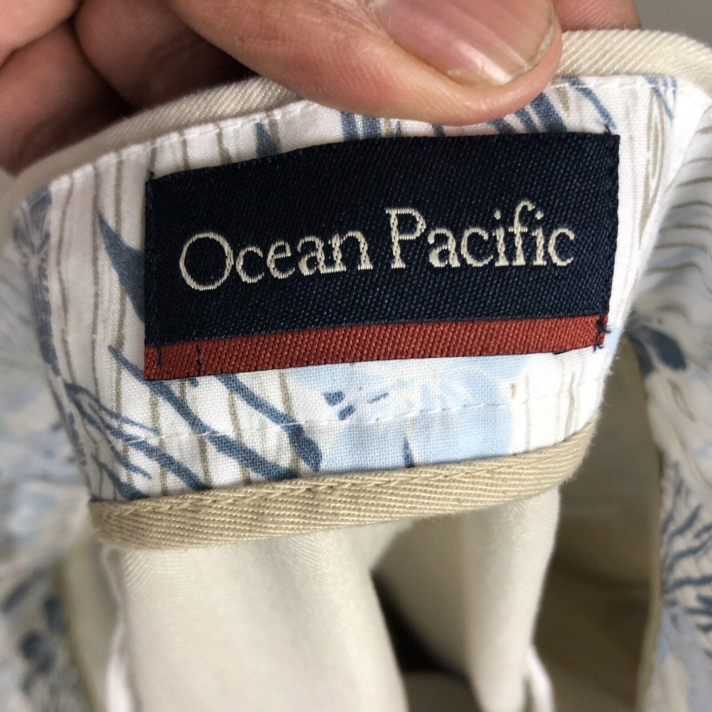 Ocean Pacific Men’s Golf Shorts Size 40w Beige Casual Chino