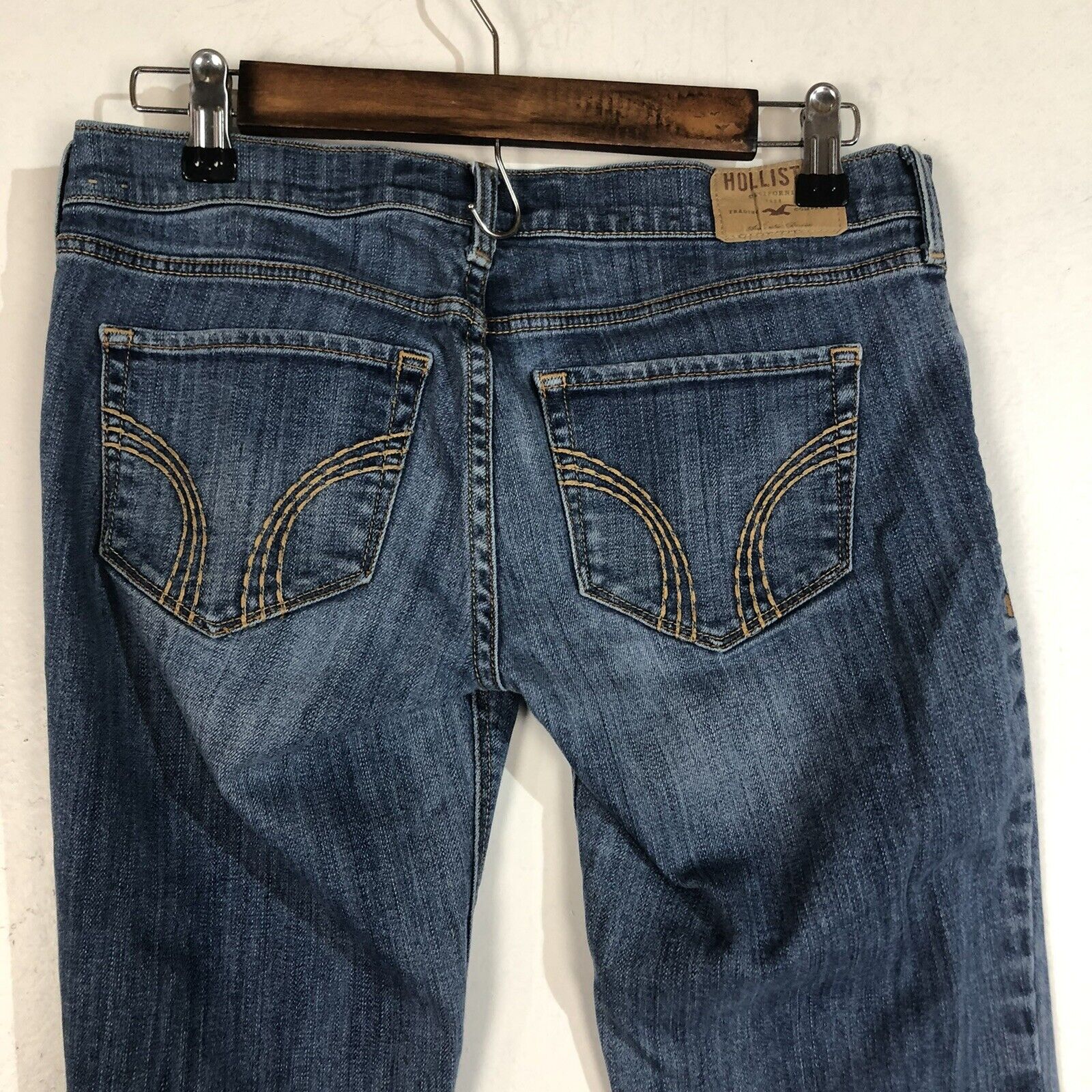 Hollister Social Stretch Jeans Womens Size 26 Color Blue