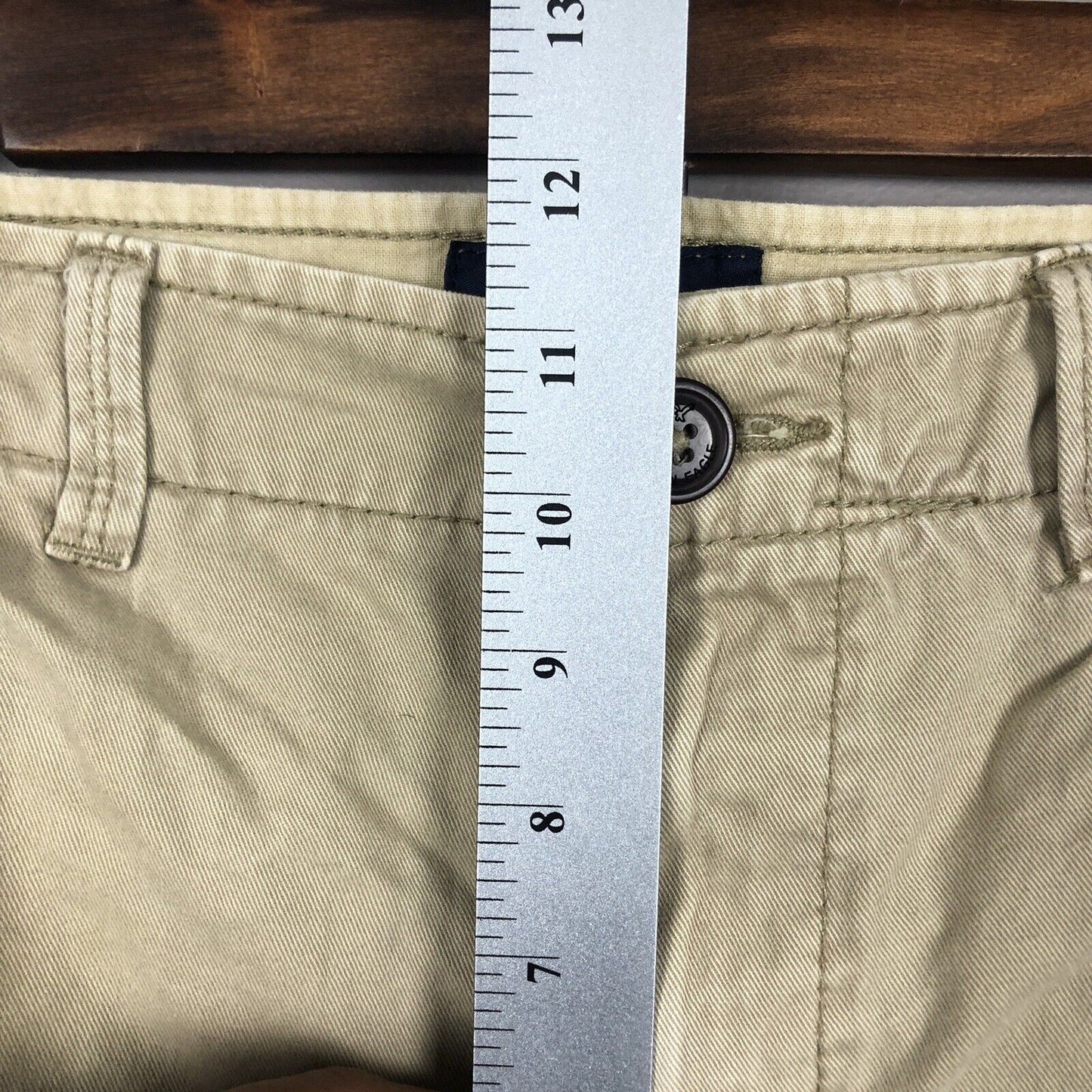 American Eagle Men’s Chino Shorts Size 31w Beige Heavy Casual
