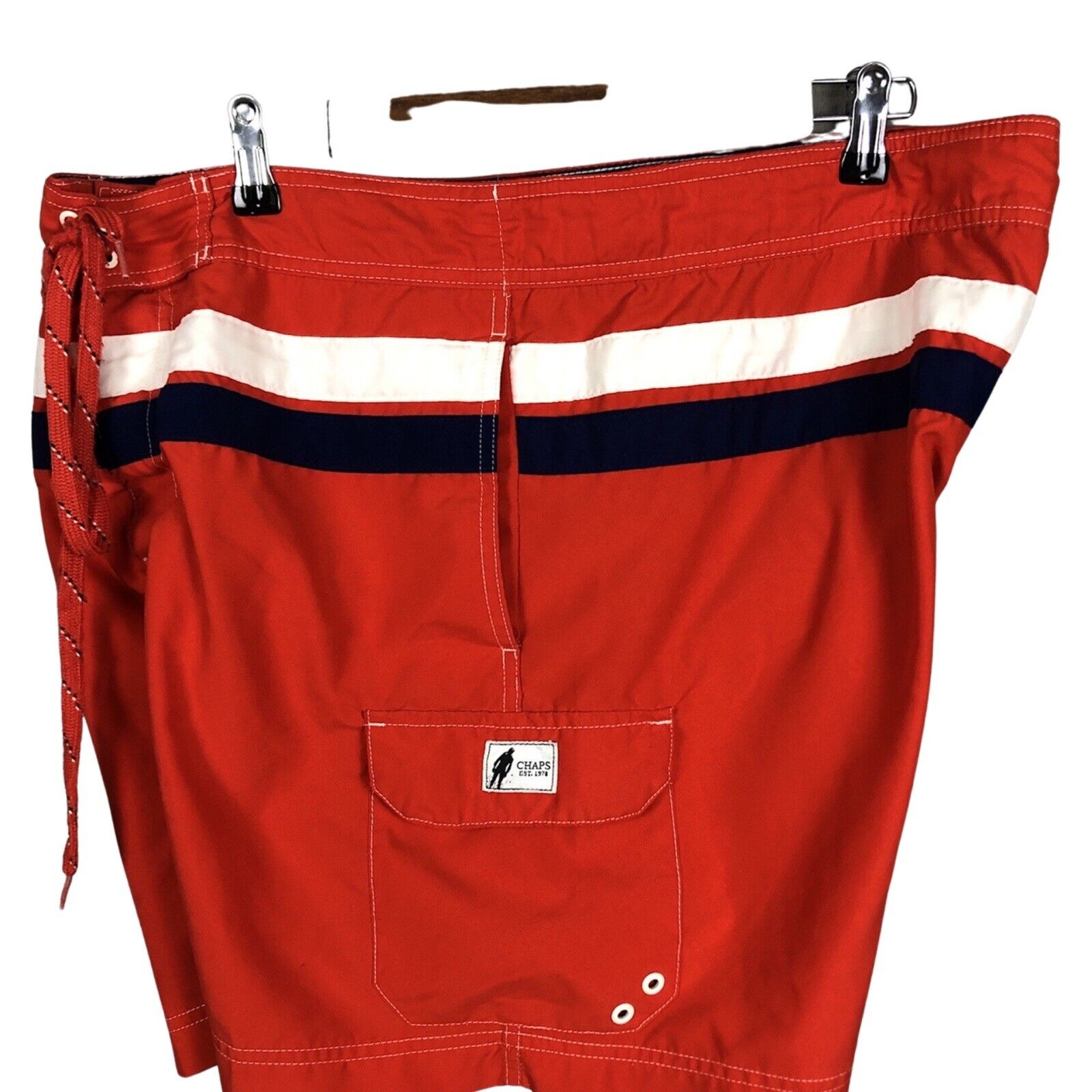 Chaps Men’s Swim Trunks Size Large Multicolor Board Shorts