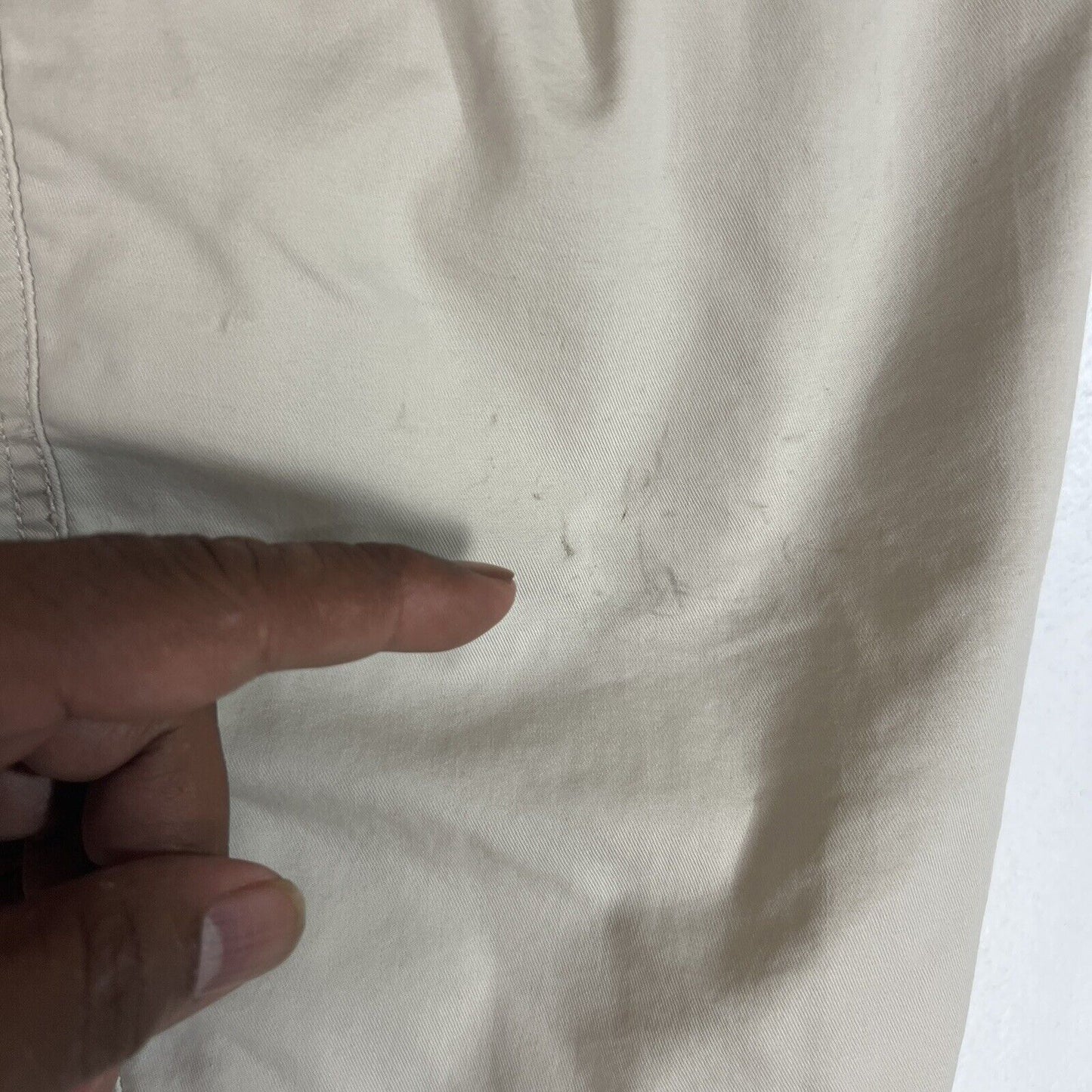 Adidas Men’s Golf Shorts Size 38 Color Beige (Pre-Owned)