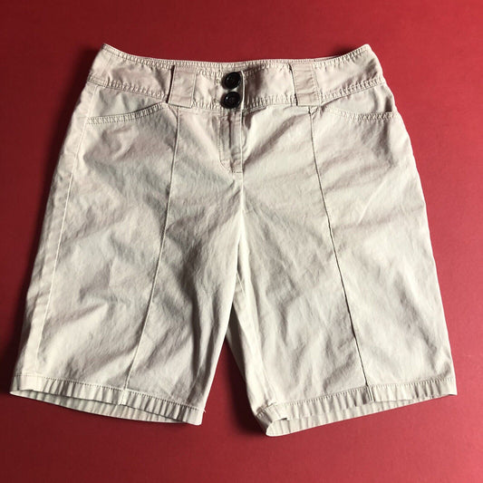 Ann Taylor Shorts Womens Size 6 Color Khaki. 0429