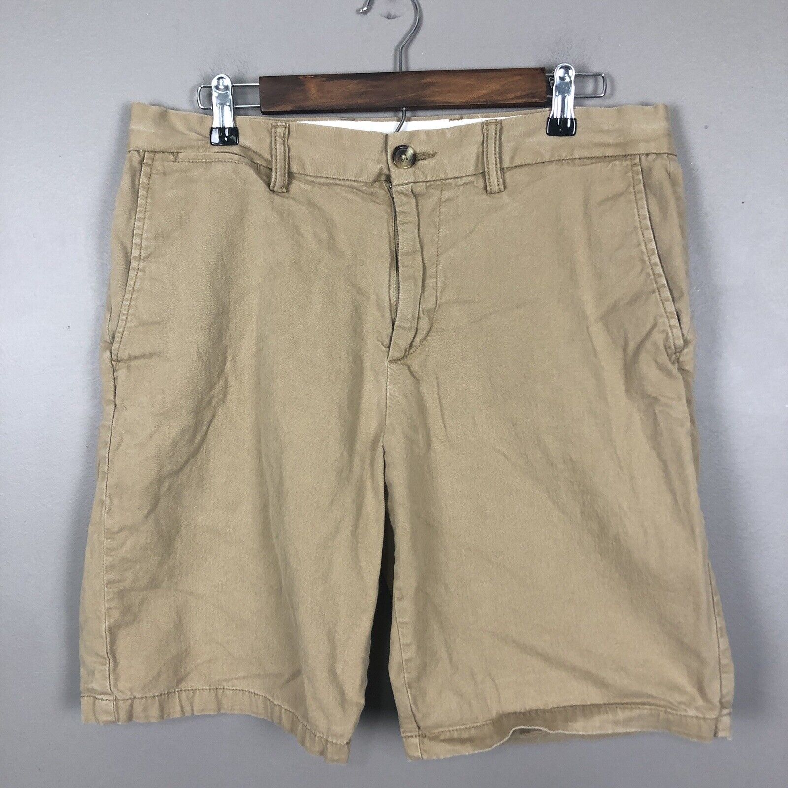 Old Navy Men’s Chino Shorts Size 34w Beige Casual