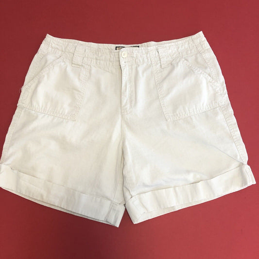 Caribbean Joe Shorts Womens Size 12 Color Beige 0409