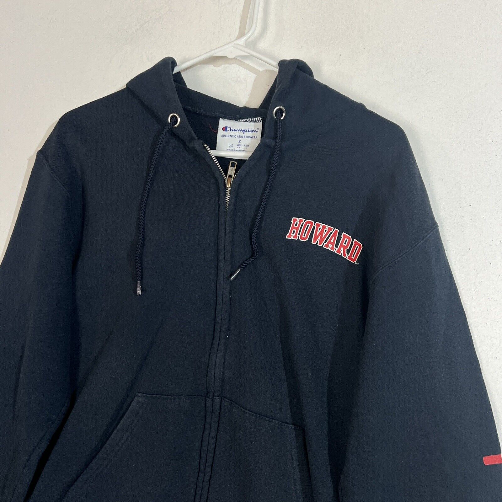 Champion Howard University Hoodie Men’s Small Multicolor Long Sleeve Full Zip