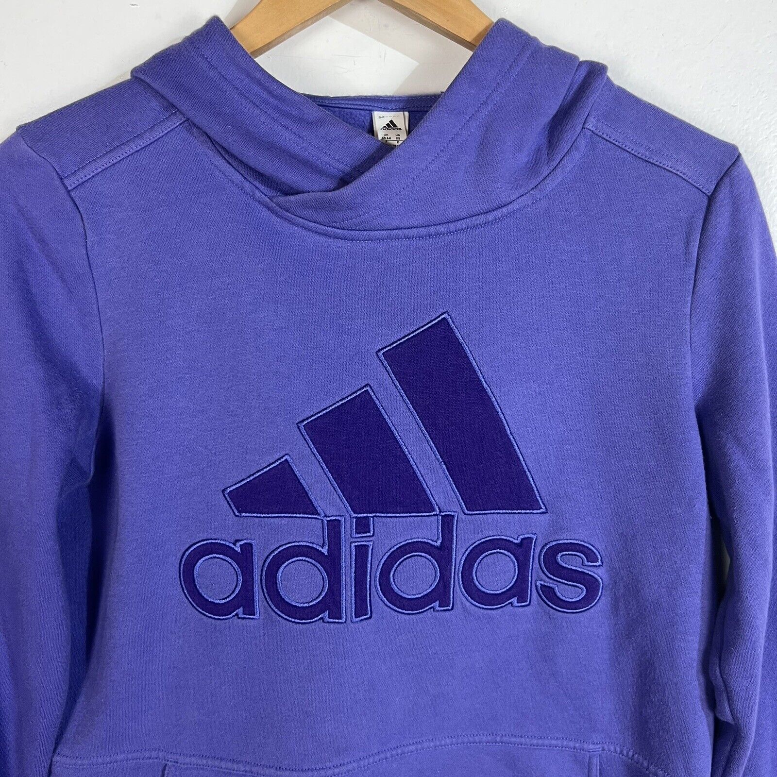 Adidas Women’s Hoodie Size XS Color Purple Long Sleeve Pullover