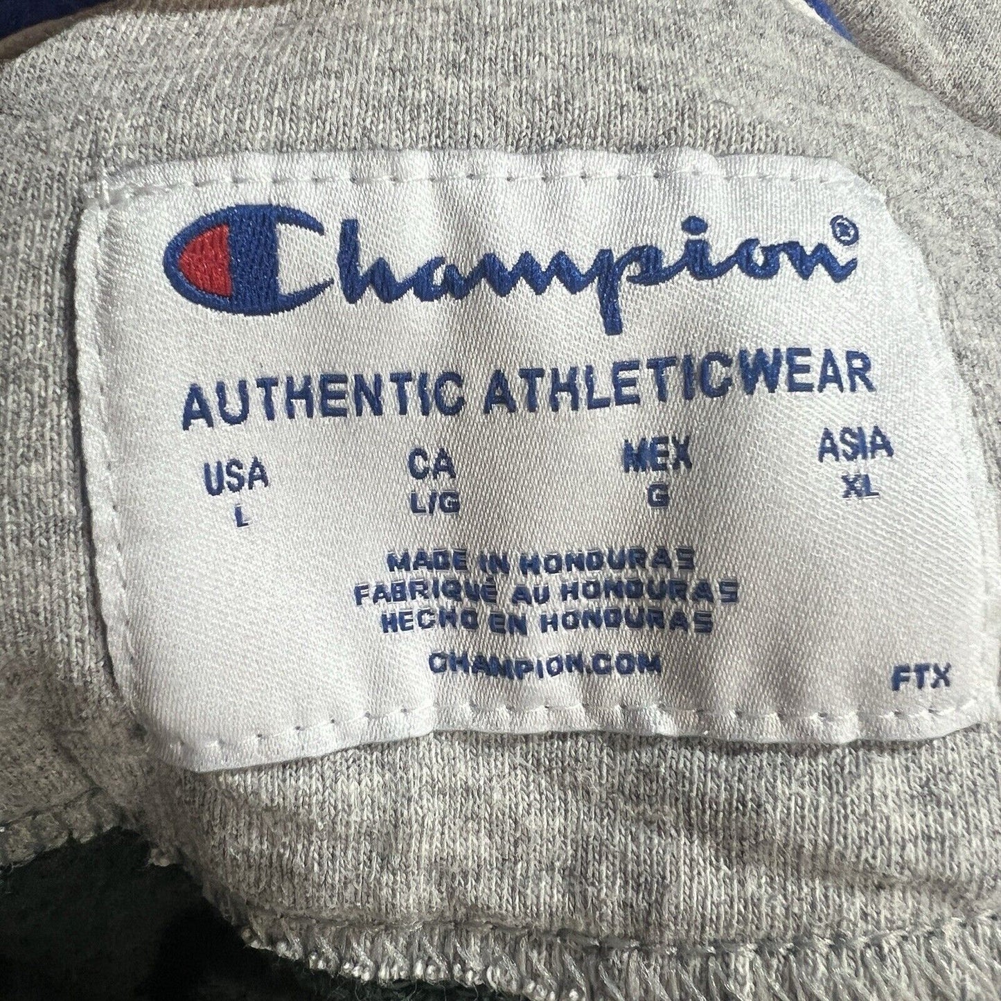 Champion Hoodie Men’s Size Large Color Green Full Zip Heavyweight