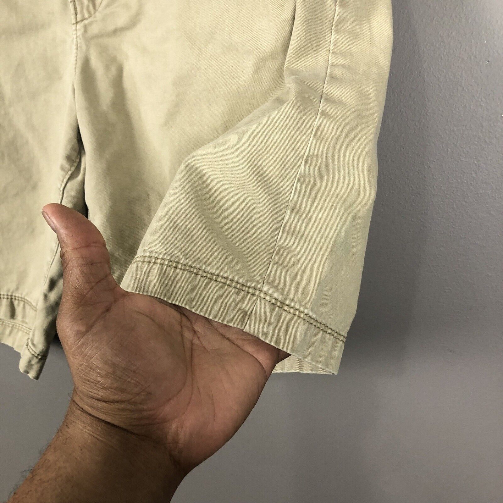 American Eagle Men’s Chino Shorts Size 31w Beige Heavy Casual