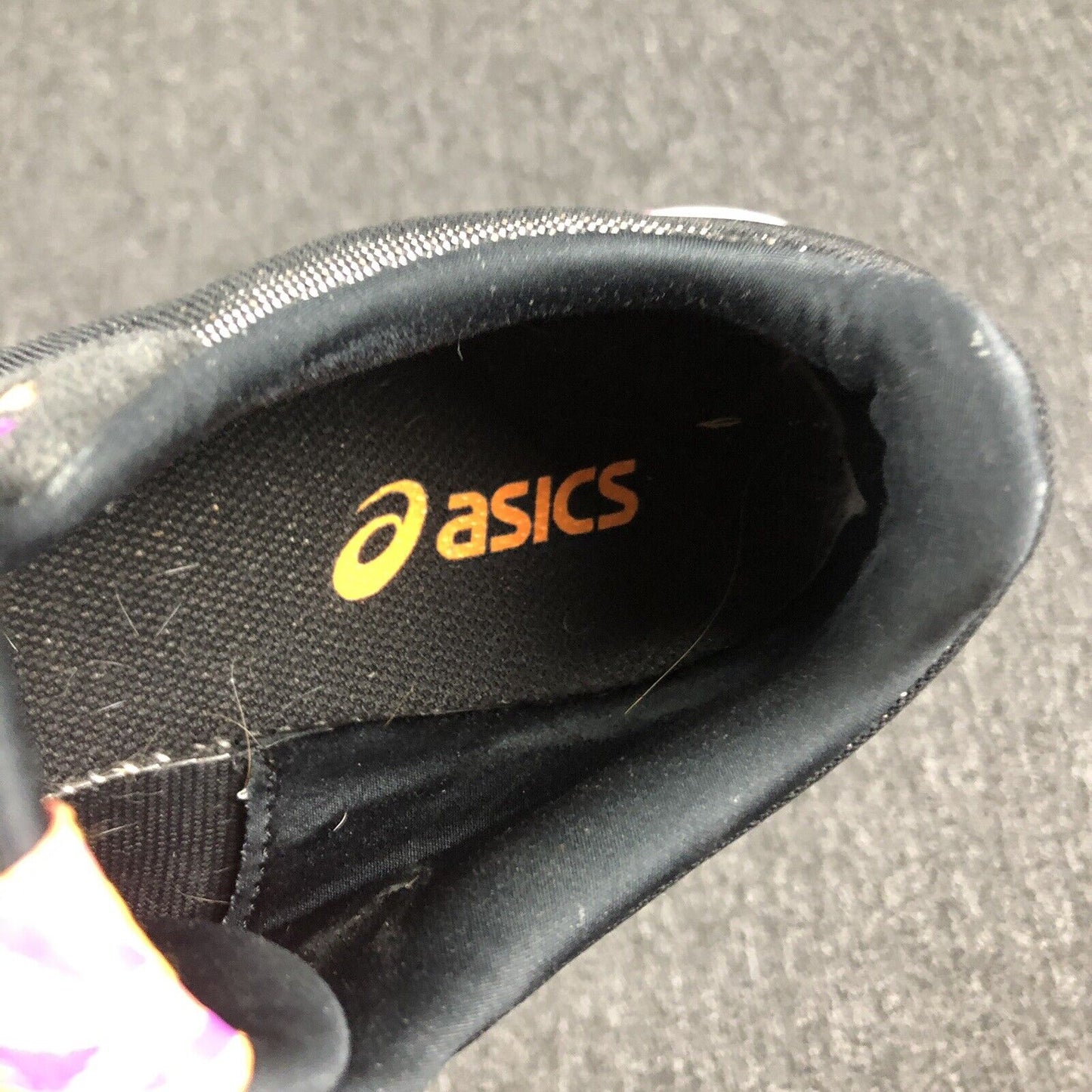 Asics Womens Gel Quantum 90 2 F1022A210 Black Purple Gray Running Shoes Size 9.5