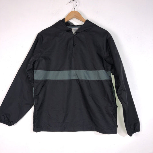 Adidas Jacket Adult Size Medium Color Black/Gray