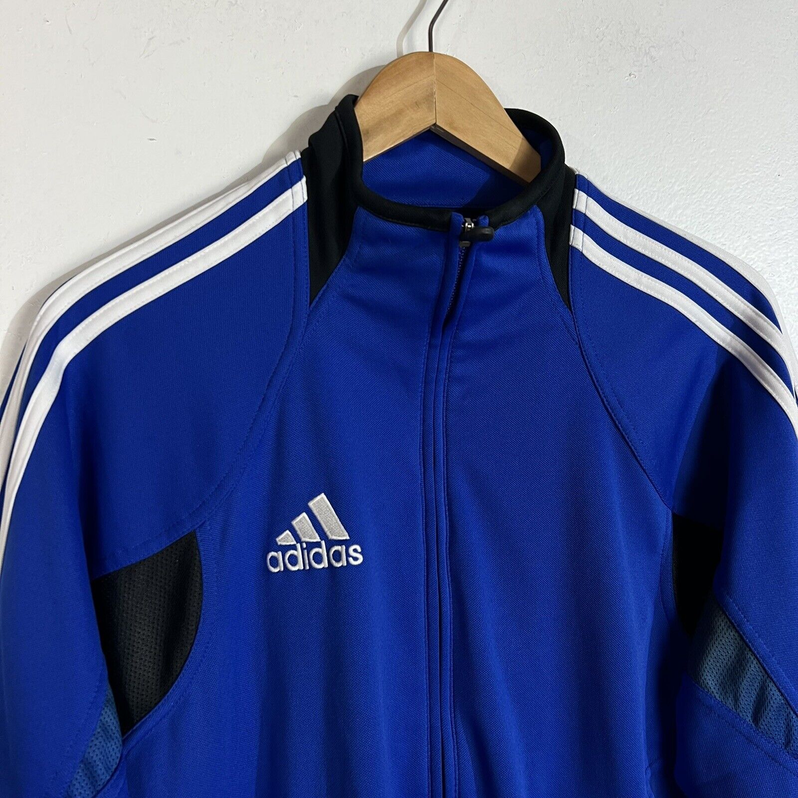 Adidas Men’s Track Jacket Size XL Multicolor (Pre Owned) Full Zip