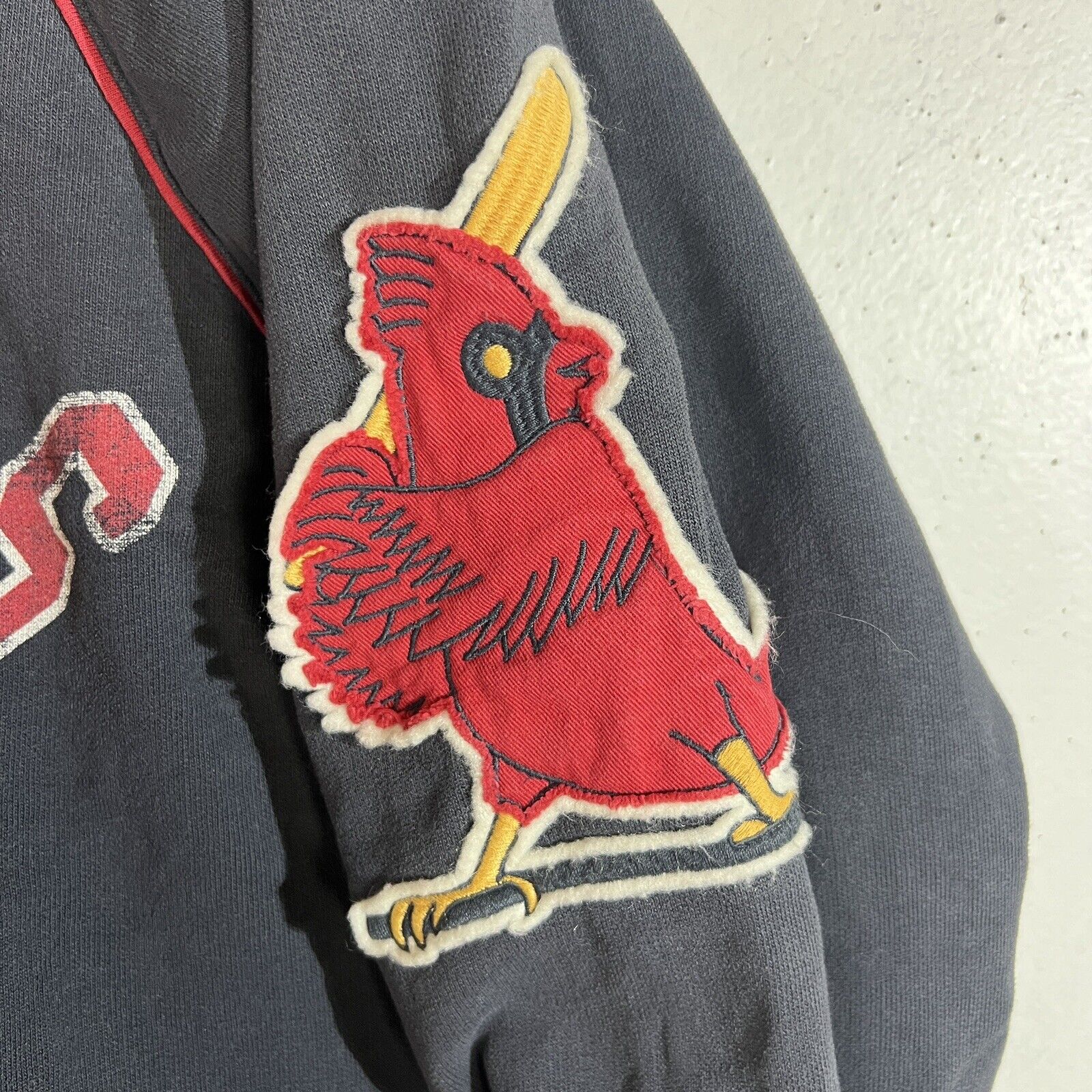 Banner 47 St. Louis Cardinals Jacket Men’s Small Multicolor Full Zip Heavyweight