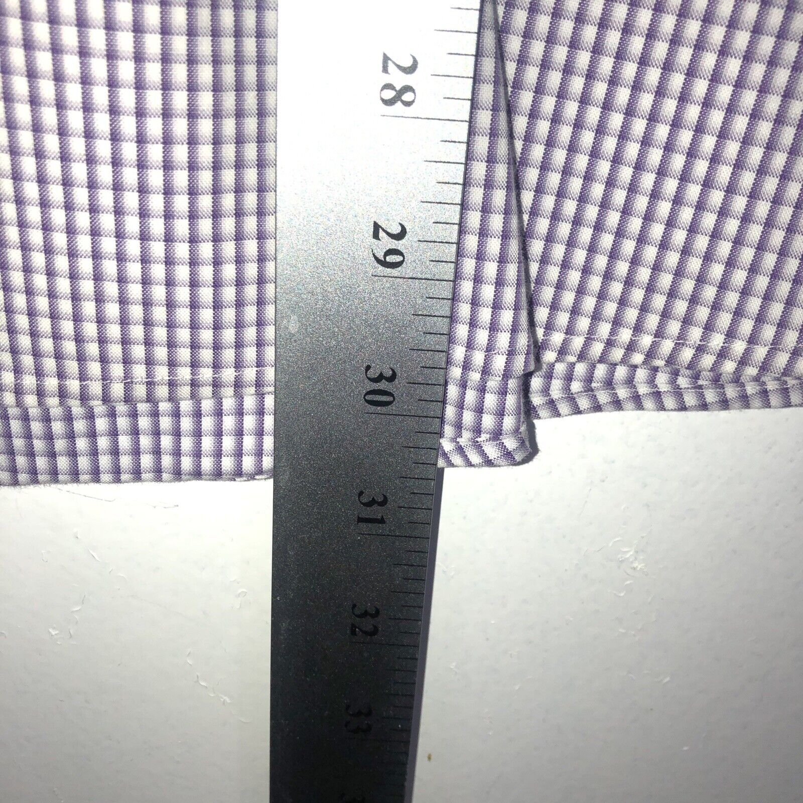 Eddie Bauer Button Down Short Sleeve Shirt Mens Size Large Color Purple