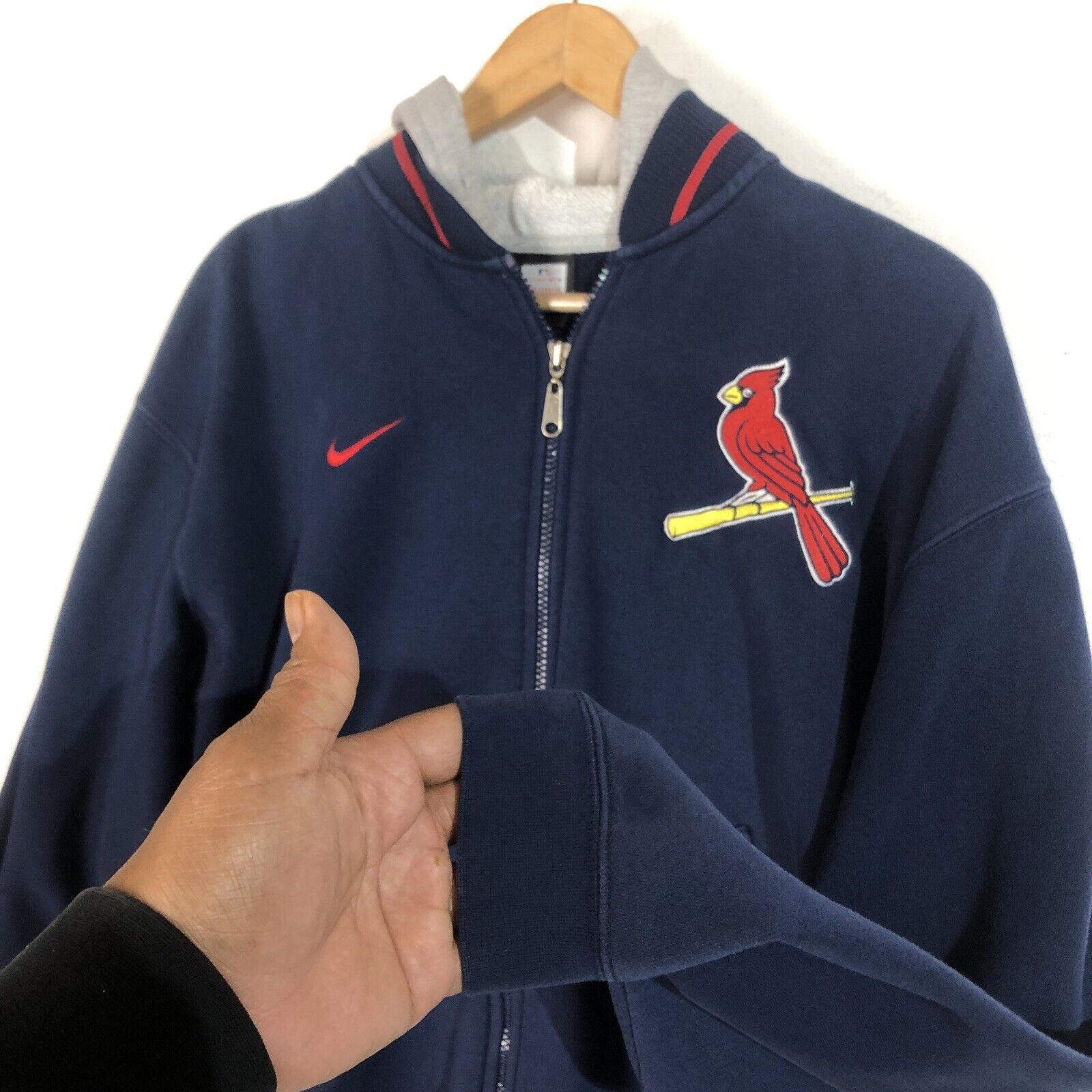 Nike Team St. Louis Cardinals Hoodie Men's Size Small Multicolor Embroidered