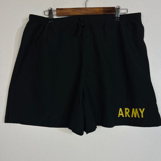 Army Athletic Shorts Size Large Color Multicolor Drawstring
