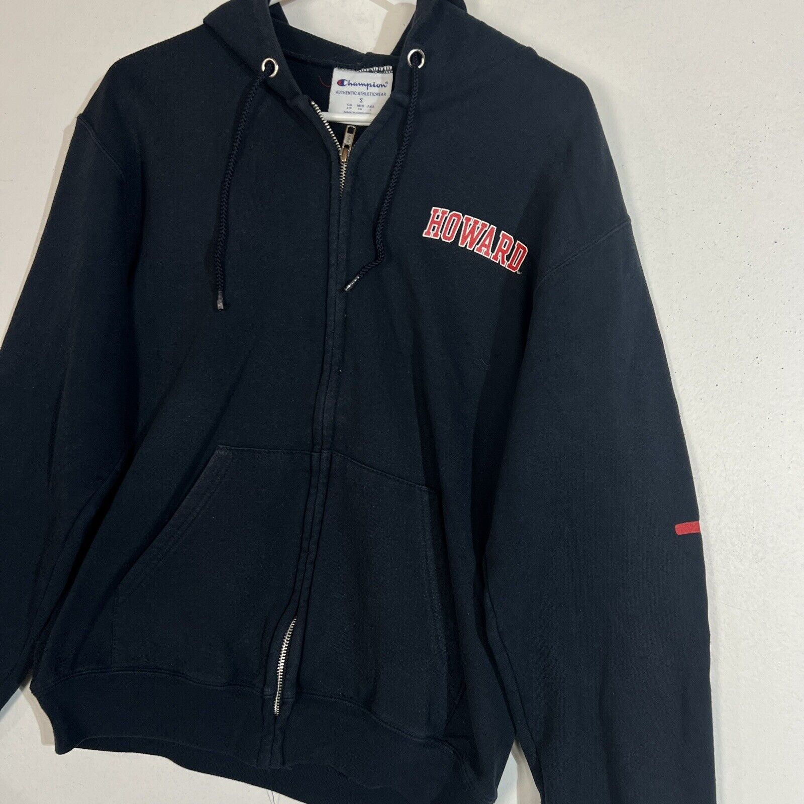Champion Howard University Hoodie Men’s Small Multicolor Long Sleeve Full Zip