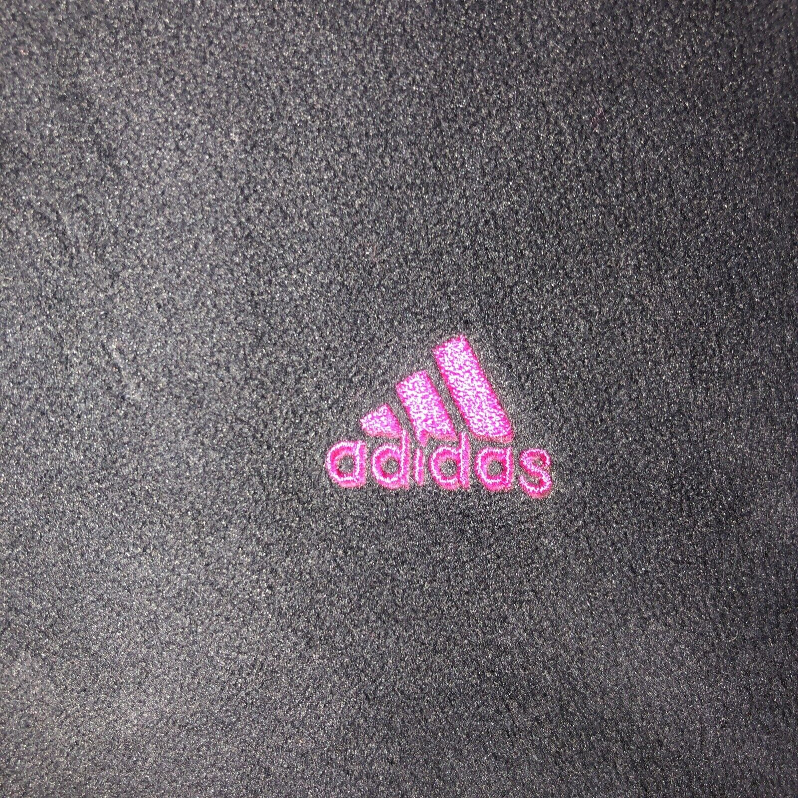 Adidas Fleece Jacket Womens Size Large Color Black
