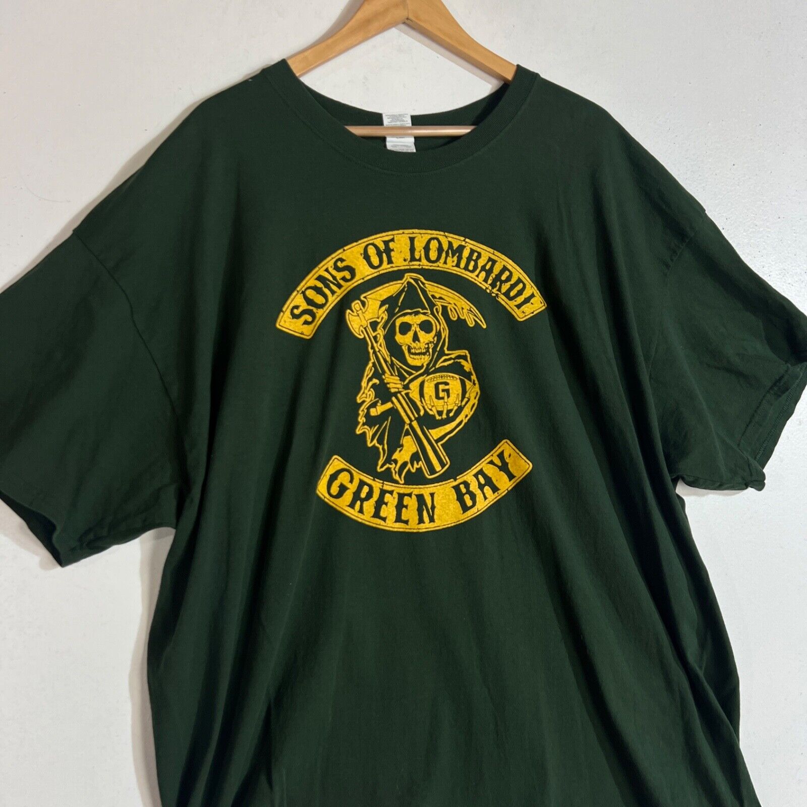 Son's Of Lombardi Novelty Shirt Men's Size 3XL Multicolor Green Bay Packers