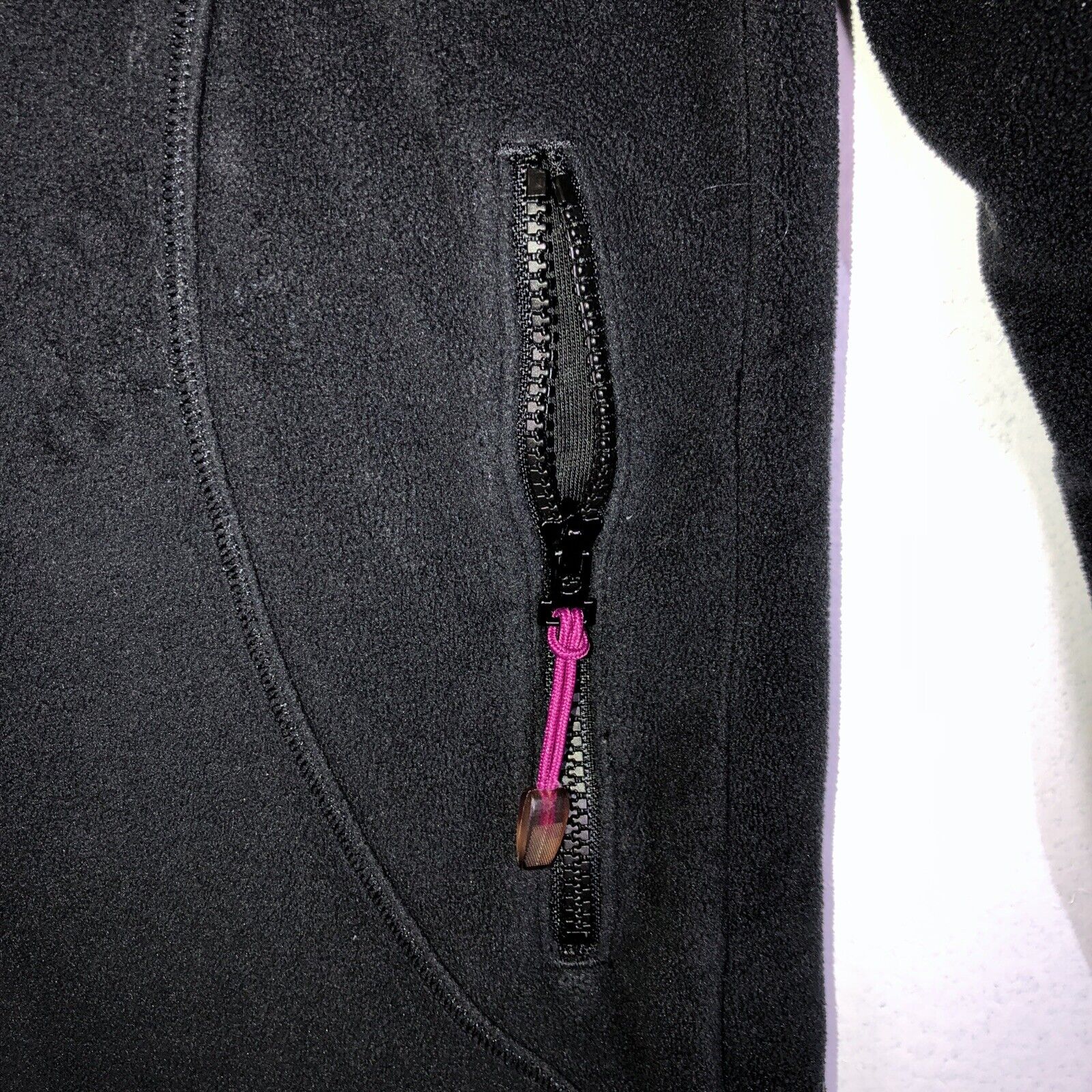 Adidas Fleece Jacket Womens Size Large Color Black