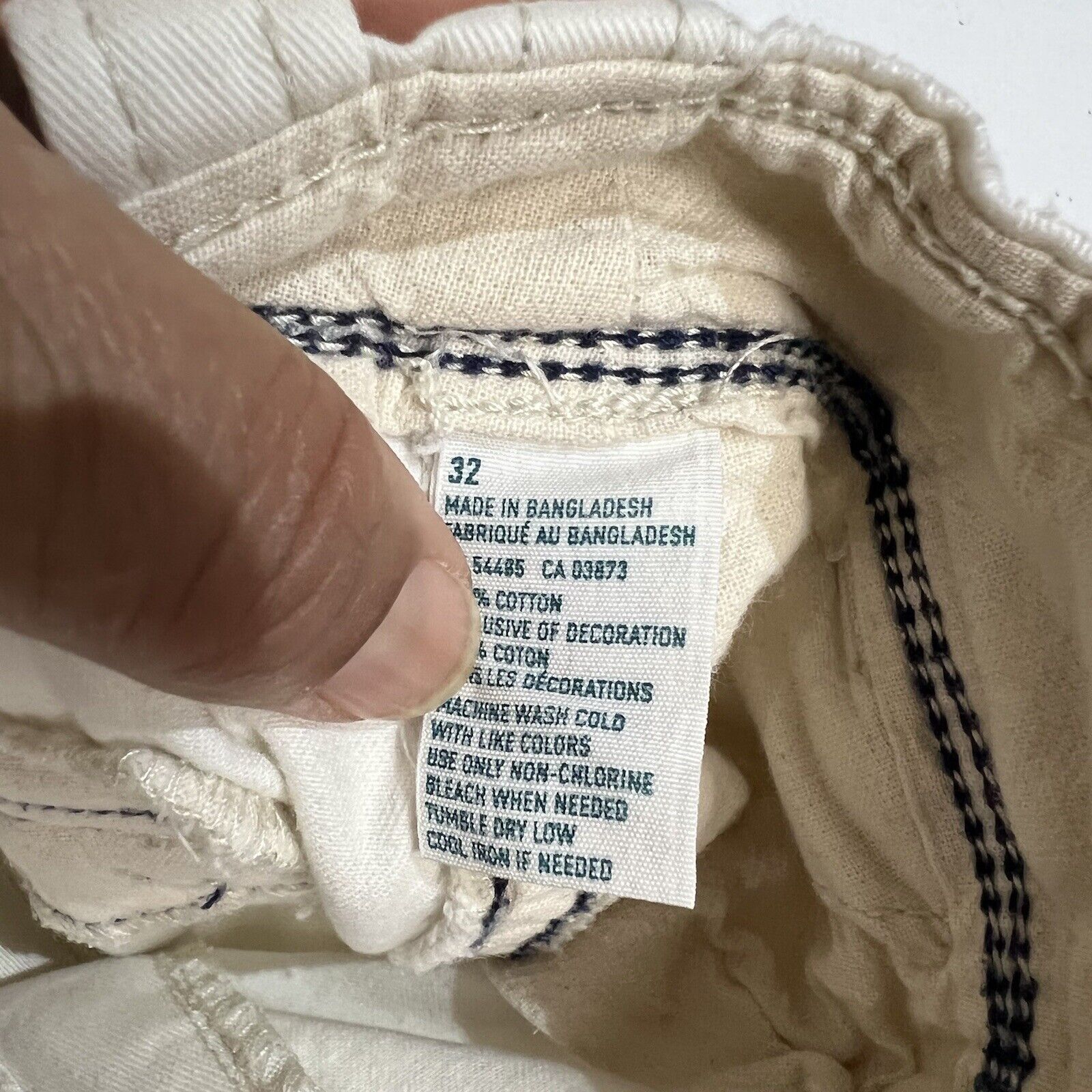 American Eagle Classic Length Mens Cargo Shorts Size 32 Khaki PreOwned